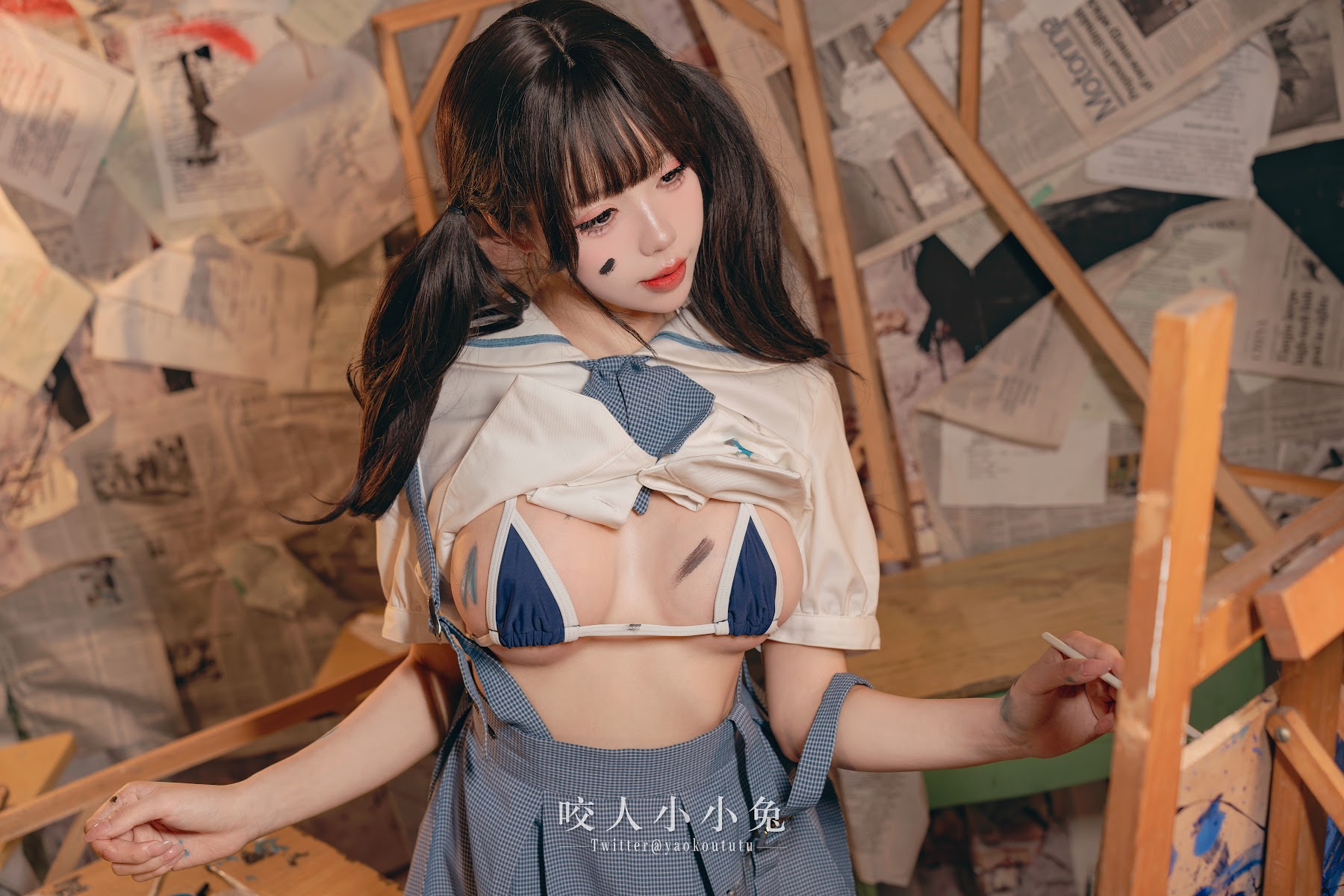 Coser@黏黏团子兔 – 未成名画作 - P21