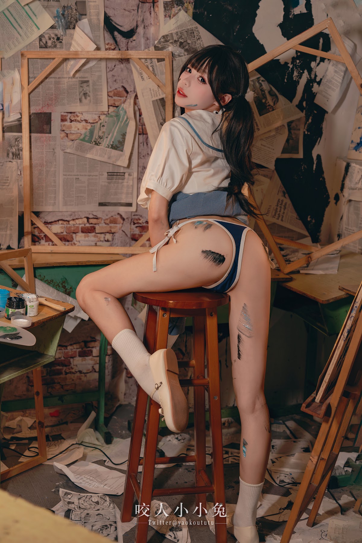 Coser@黏黏团子兔 – 未成名画作 - P25