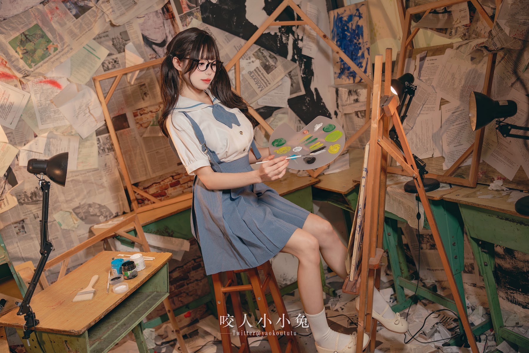 Coser@黏黏团子兔 – 未成名画作 - P2