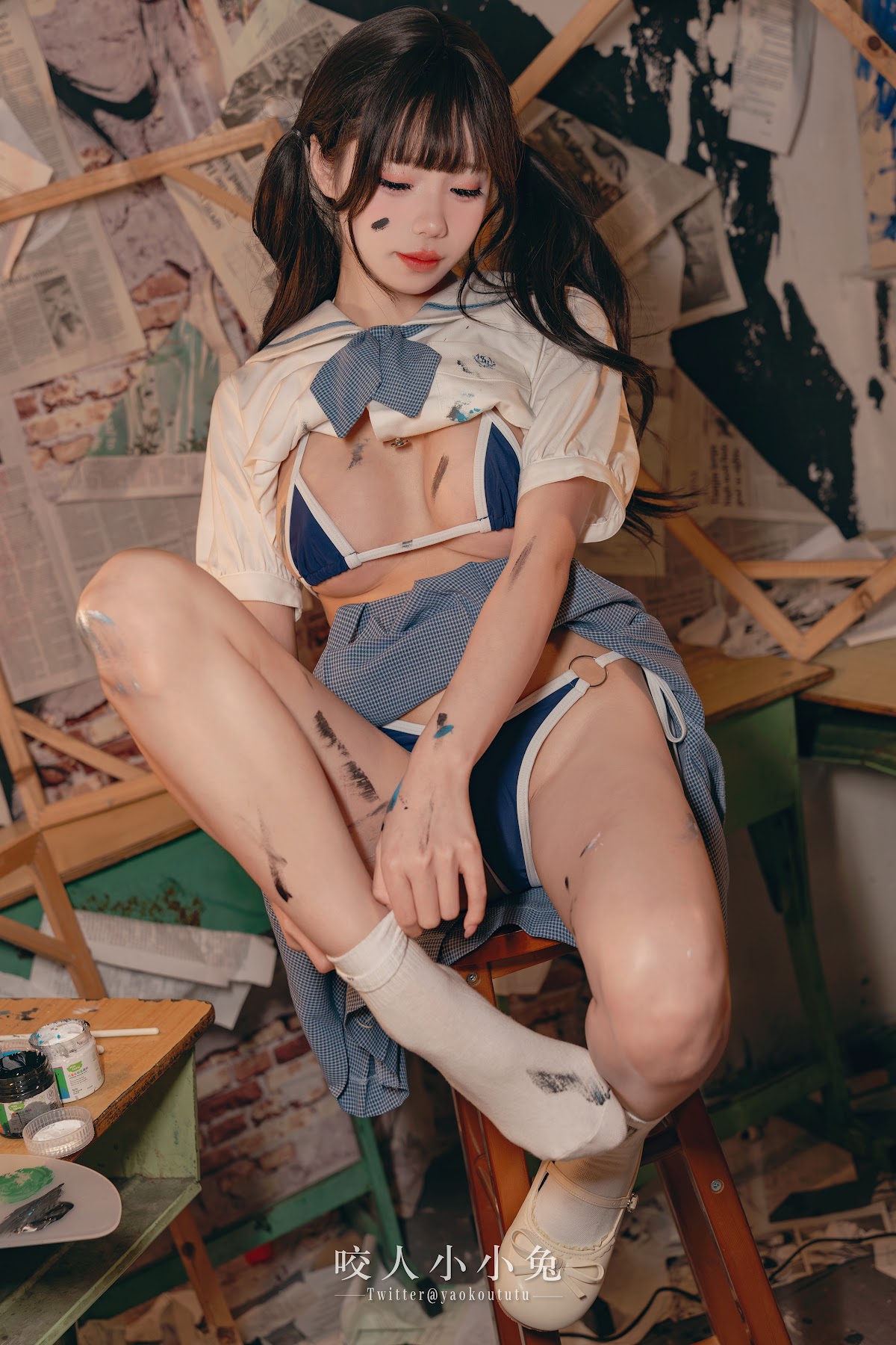 Coser@黏黏团子兔 – 未成名画作 - P29