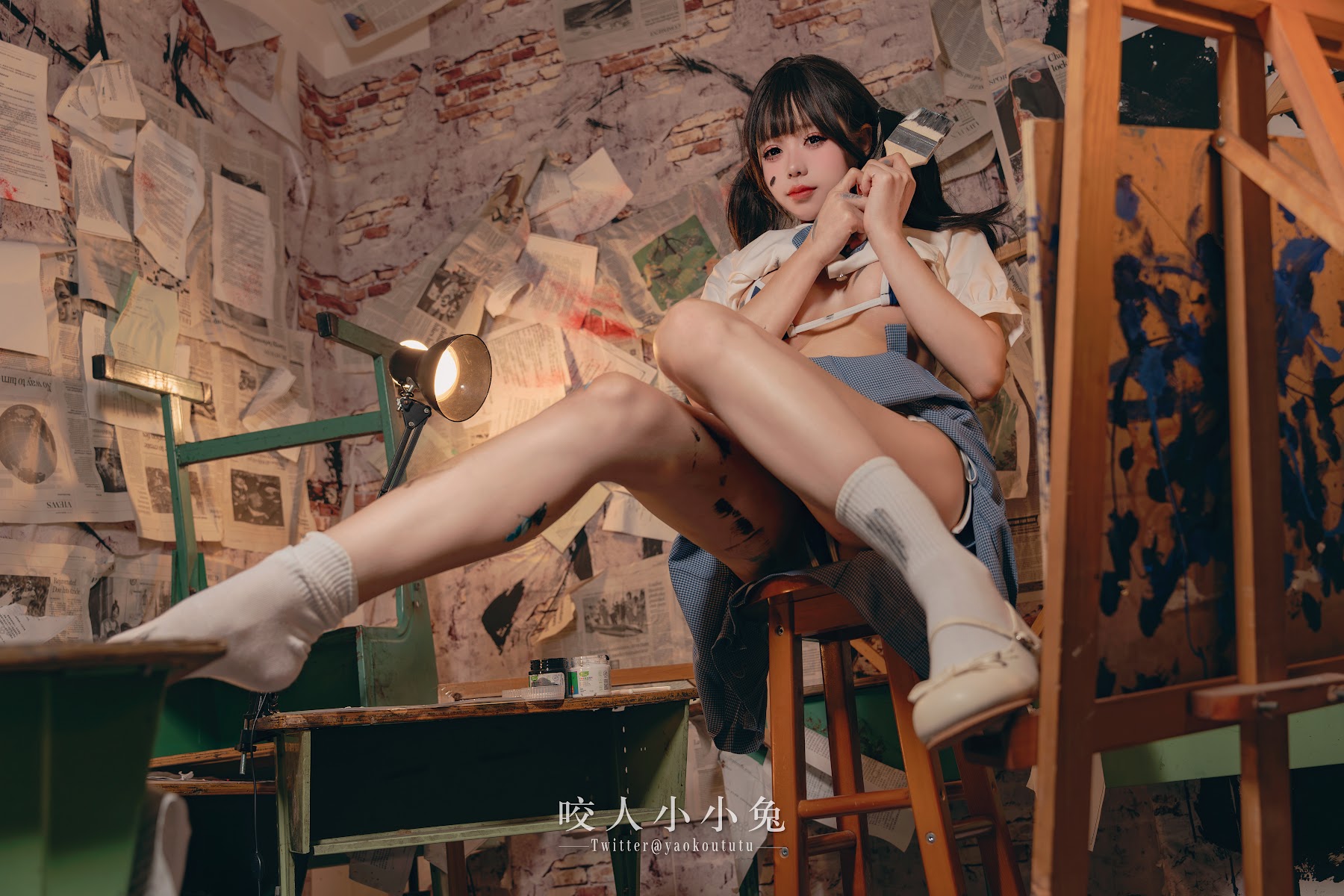 Coser@黏黏团子兔 – 未成名画作 - P30