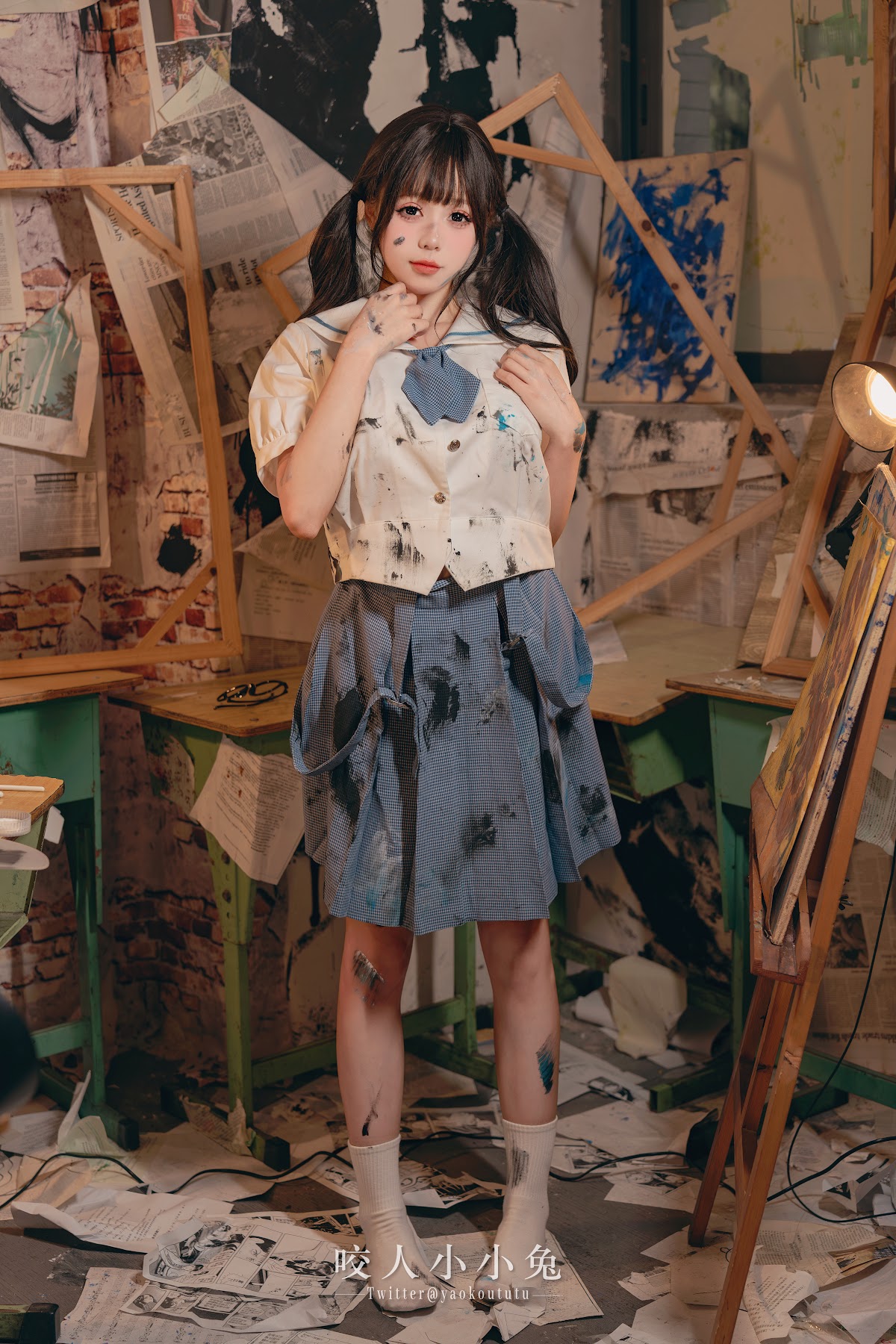Coser@黏黏团子兔 – 未成名画作 - P34