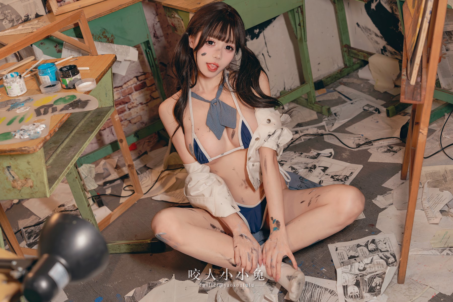 Coser@黏黏团子兔 – 未成名画作 - P41