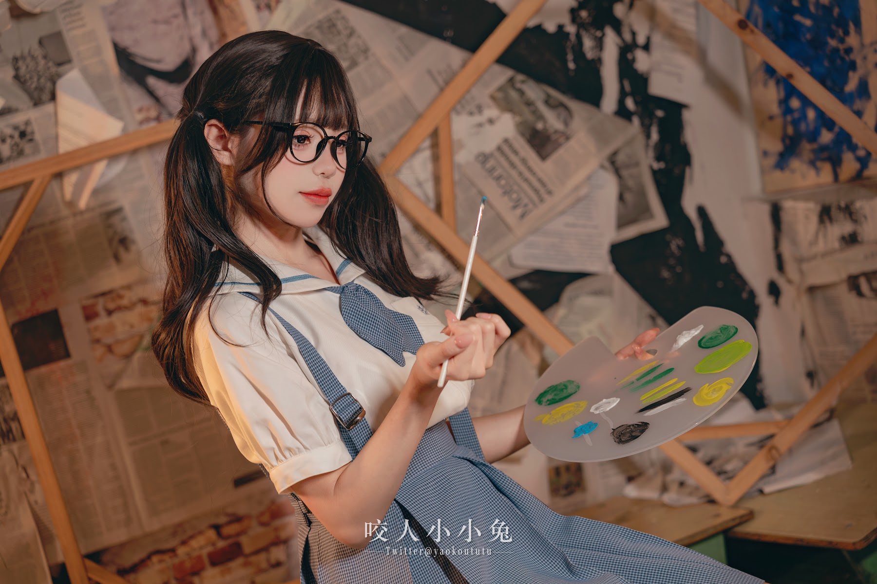 Coser@黏黏团子兔 – 未成名画作 - P4