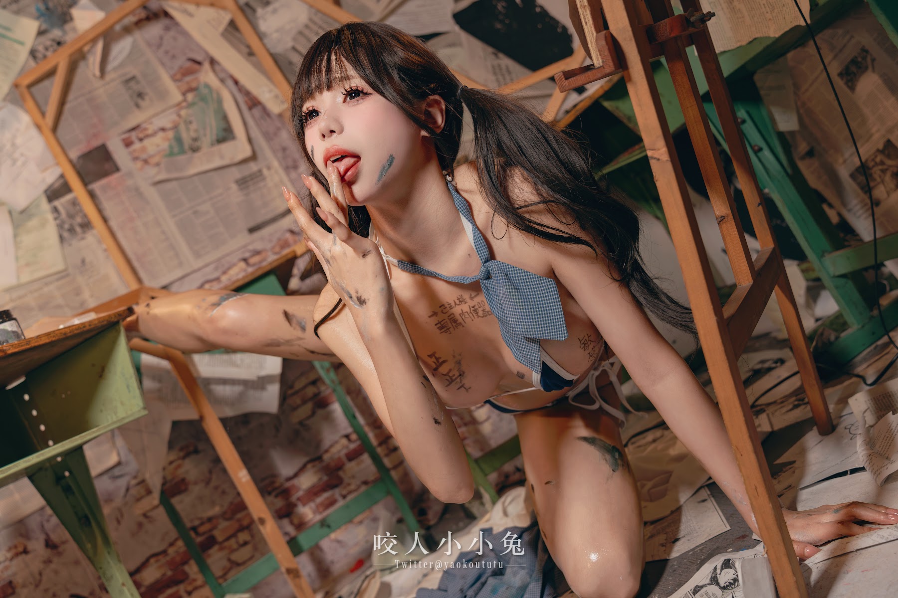Coser@黏黏团子兔 – 未成名画作 - P51