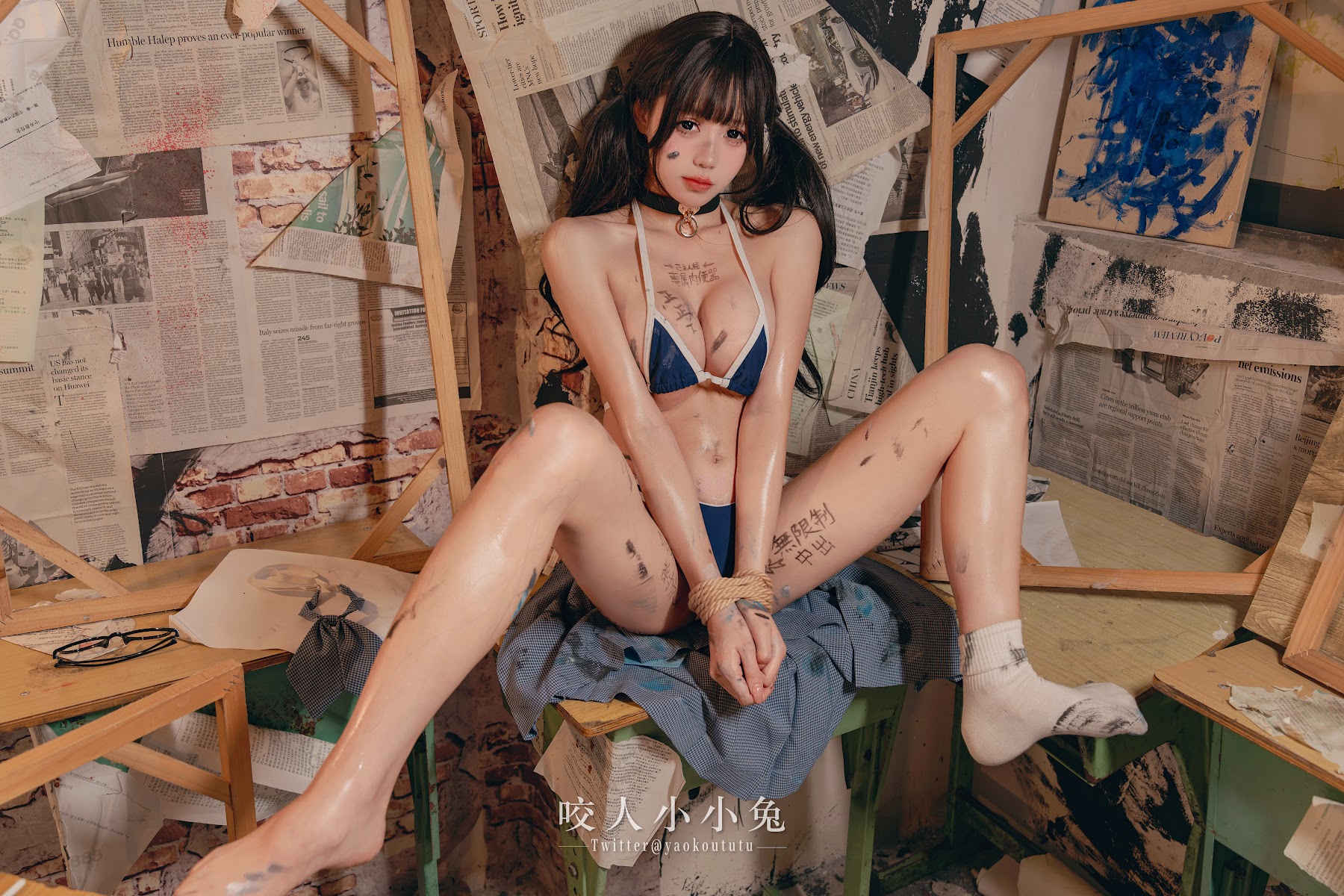 Coser@黏黏团子兔 – 未成名画作 - P58