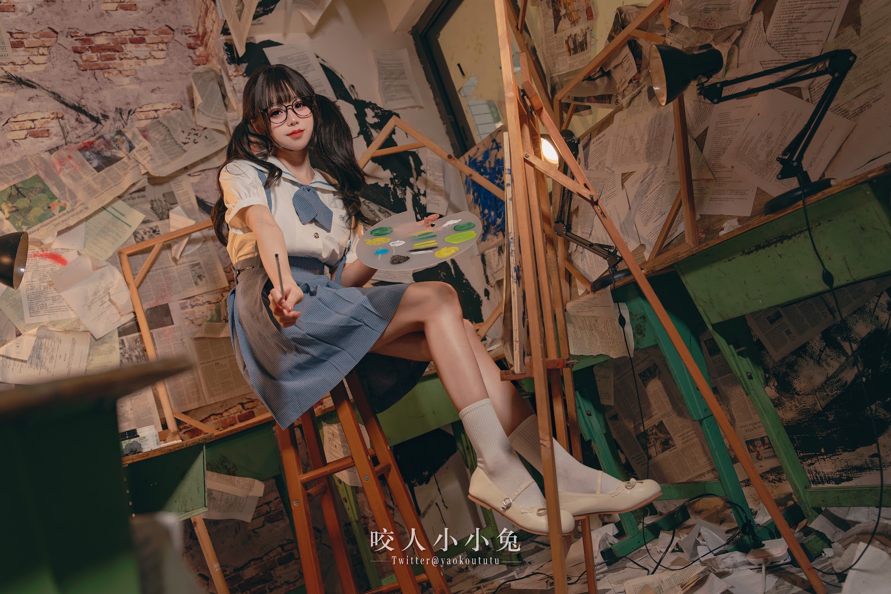 Coser@黏黏团子兔 – 未成名画作 - P5
