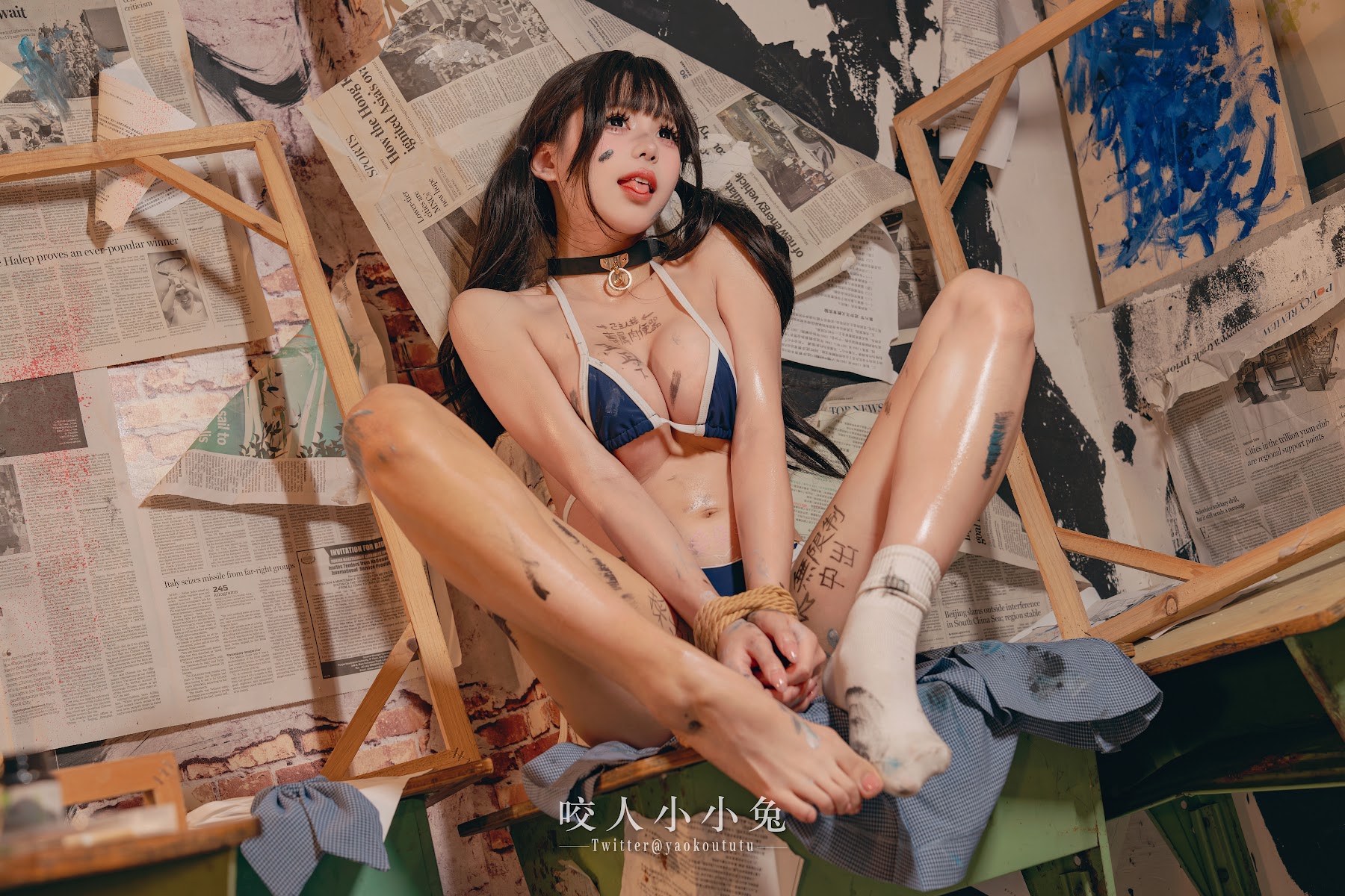 Coser@黏黏团子兔 – 未成名画作 - P59