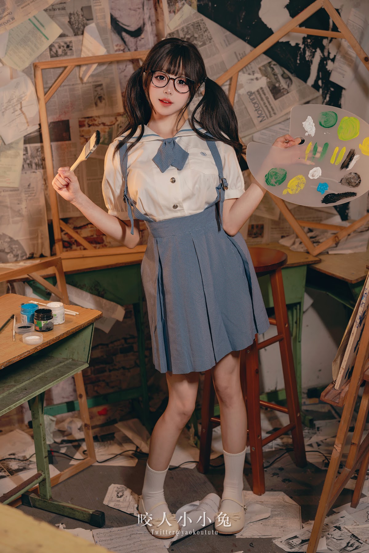 Coser@黏黏团子兔 – 未成名画作 - P7