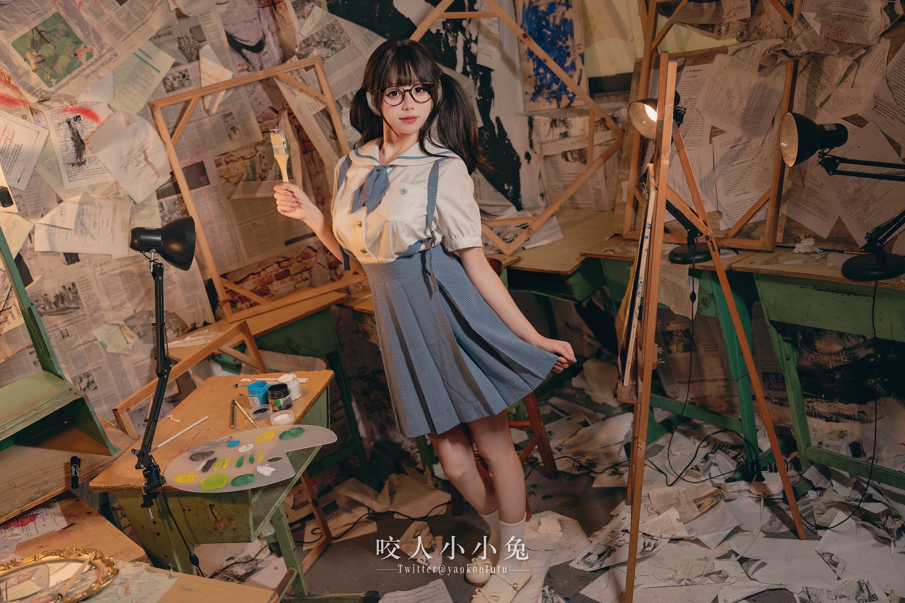 Coser@黏黏团子兔 – 未成名画作 - P8
