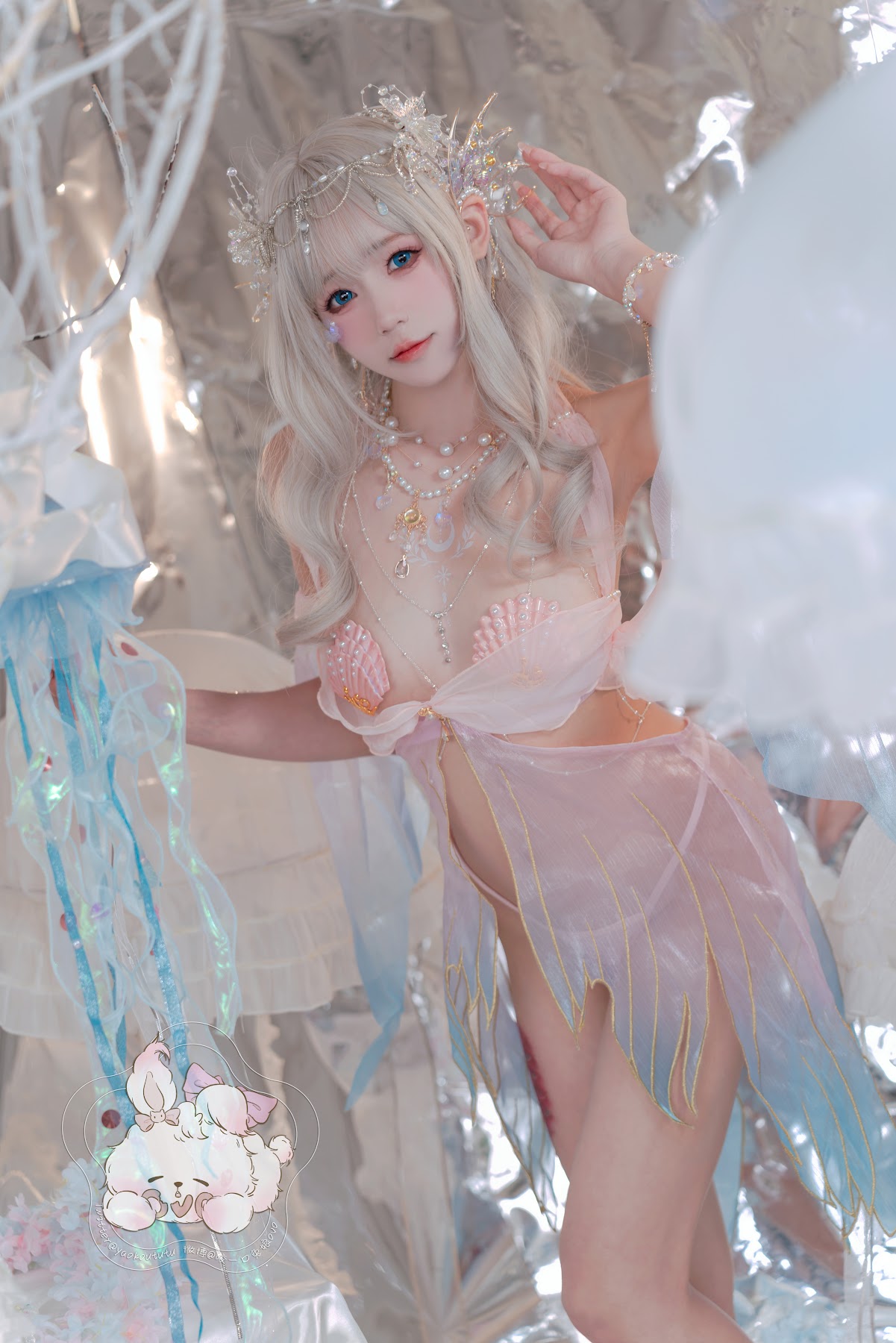 Coser@黏黏团子兔 – 海的女儿 - P10
