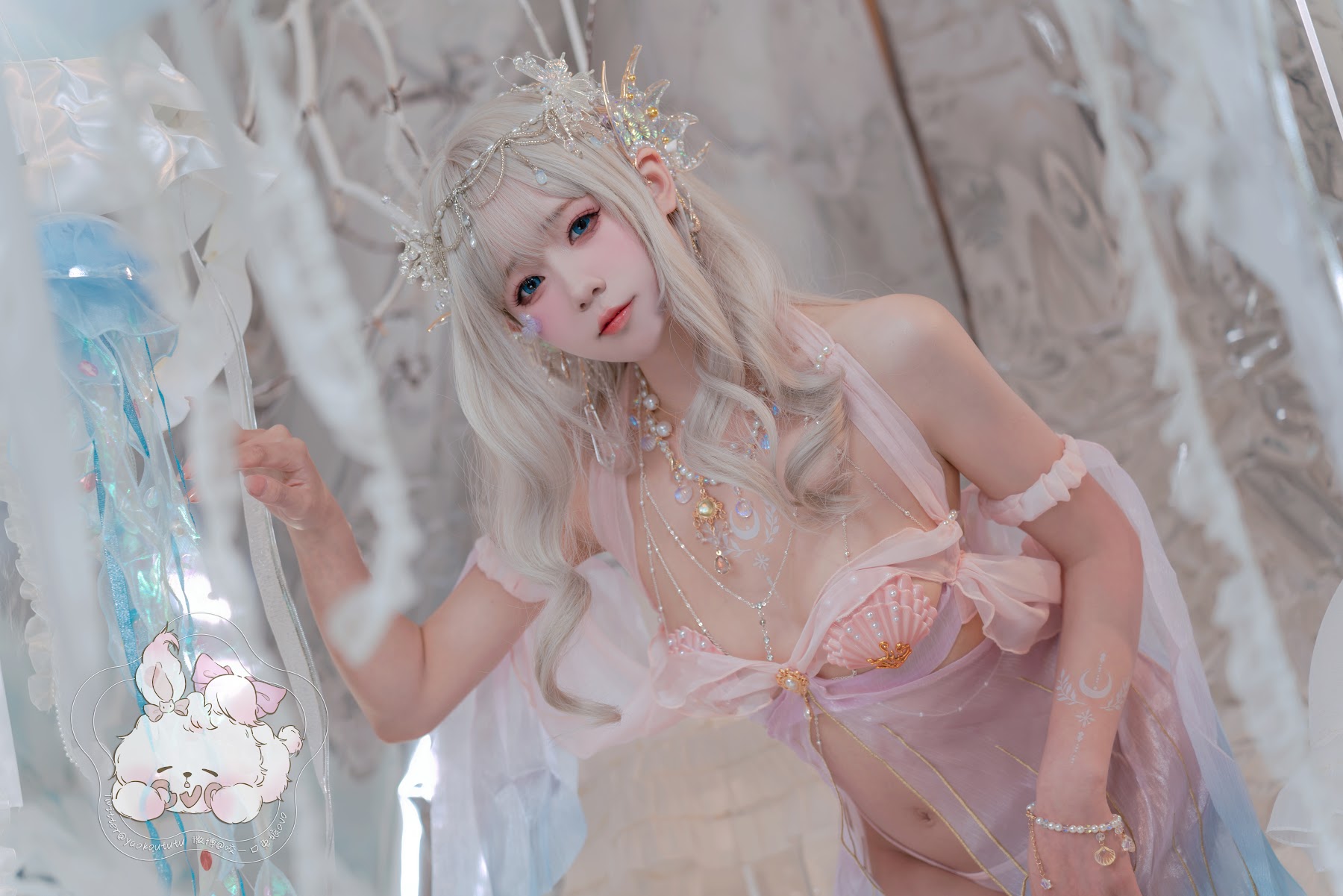 Coser@黏黏团子兔 – 海的女儿 - P15