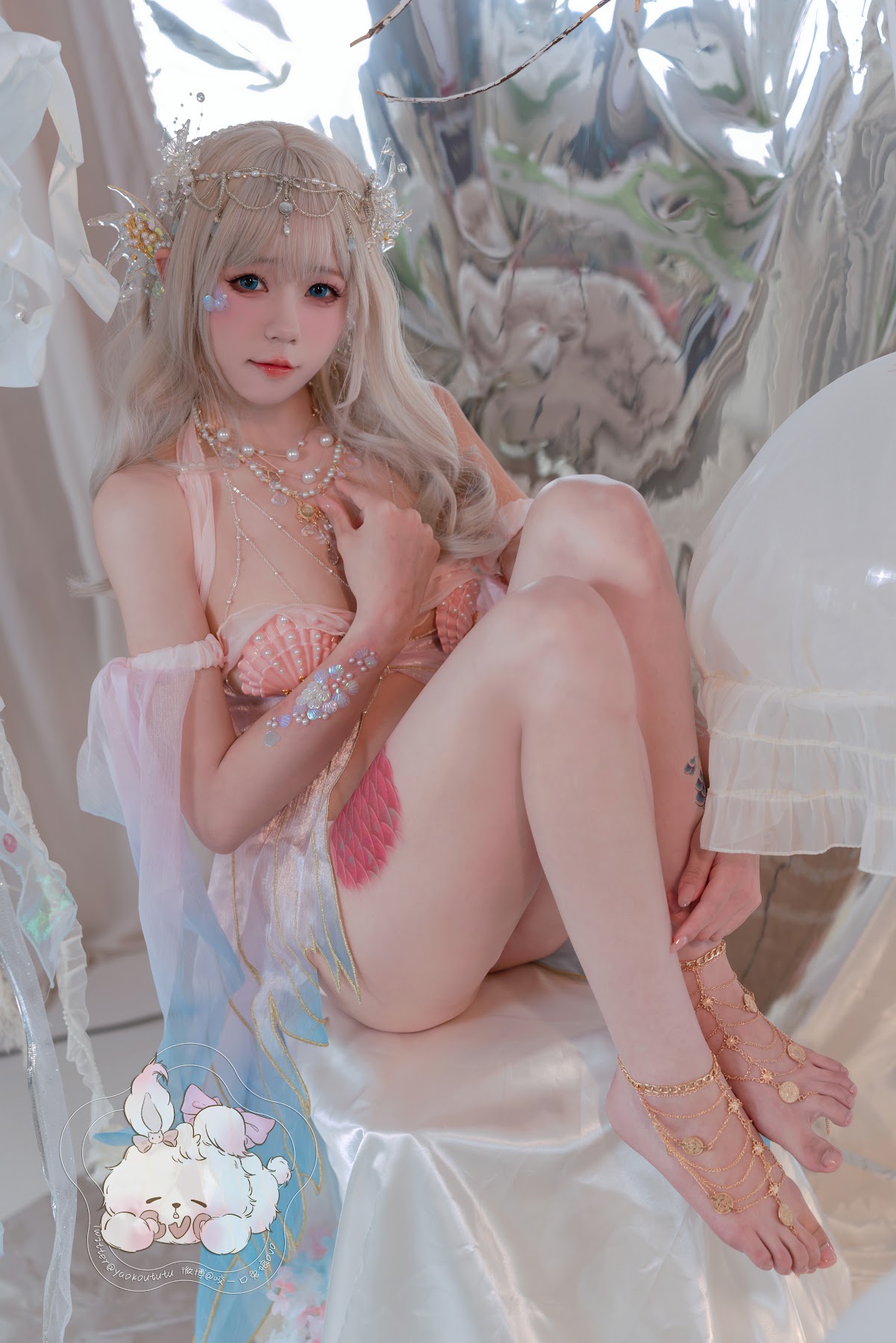 Coser@黏黏团子兔 – 海的女儿 - P22