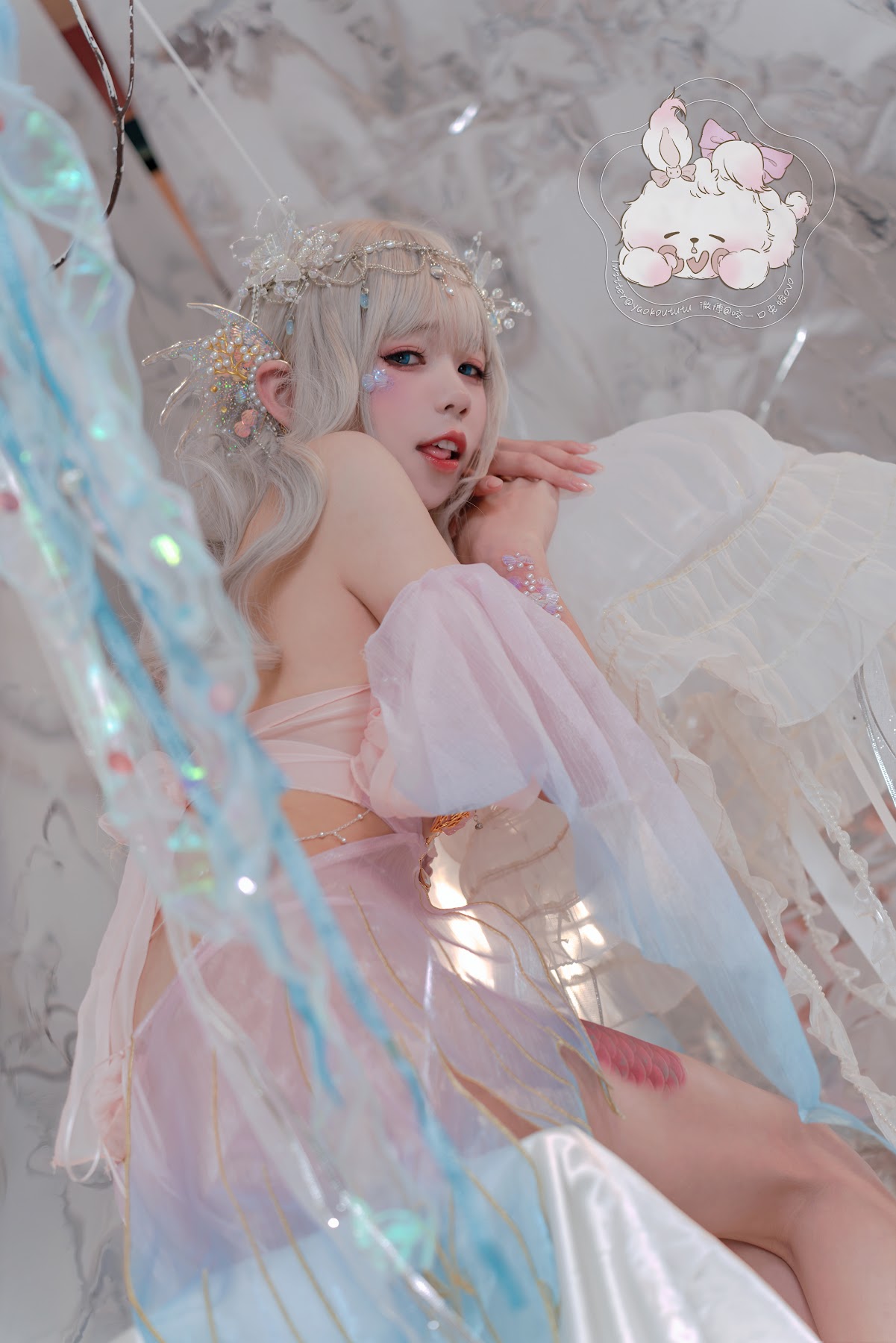 Coser@黏黏团子兔 – 海的女儿 - P23