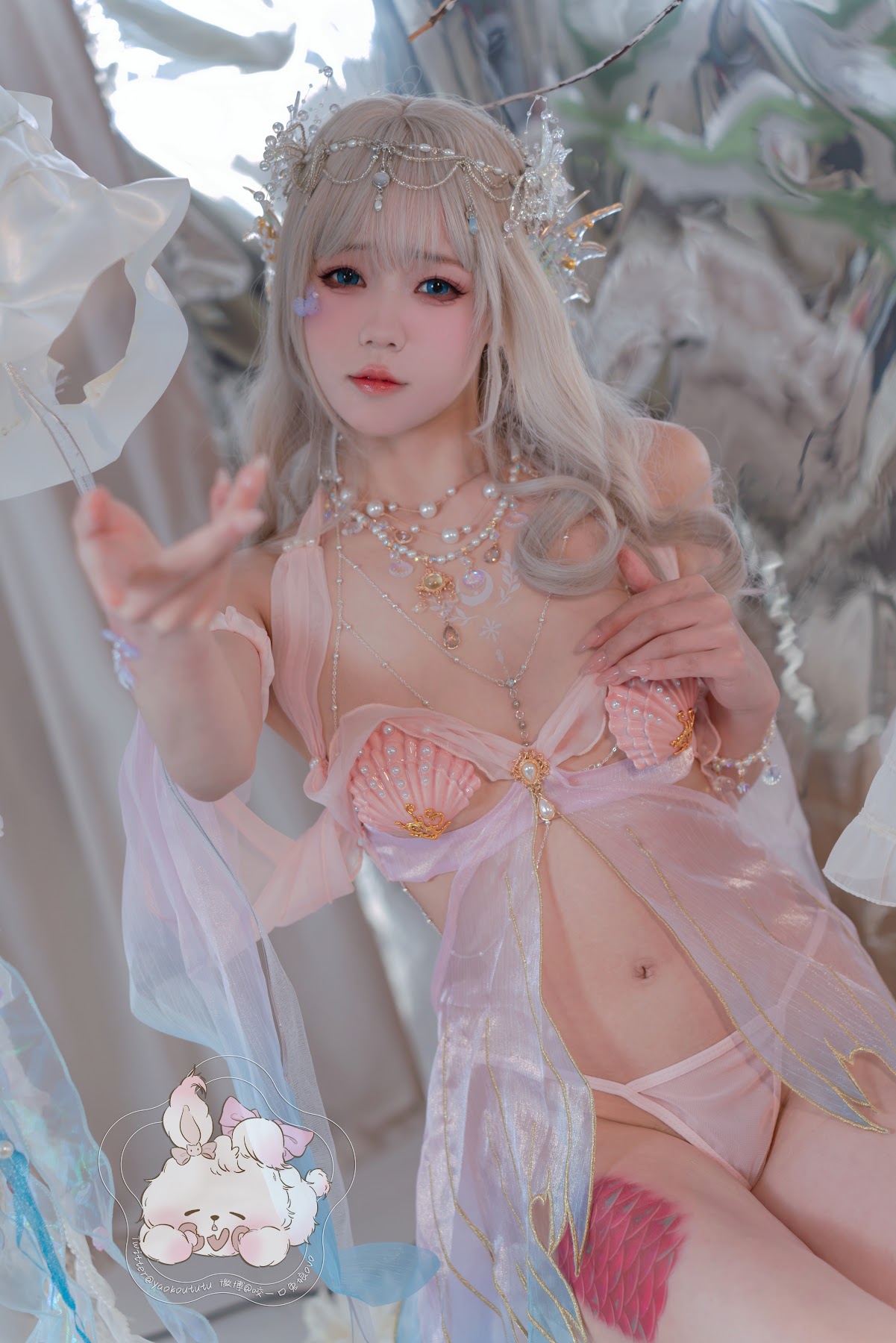 Coser@黏黏团子兔 – 海的女儿 - P24