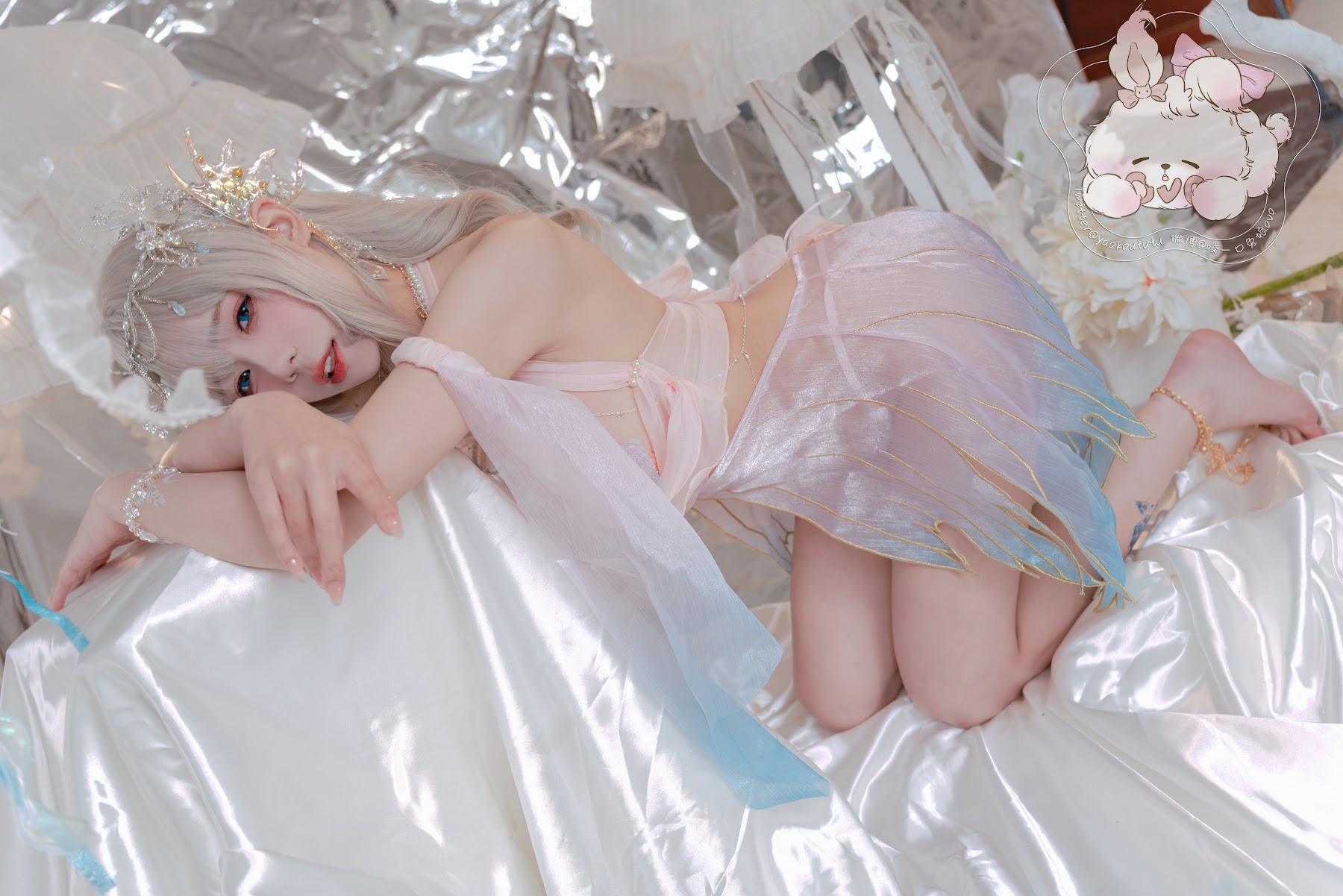 Coser@黏黏团子兔 – 海的女儿 - P35