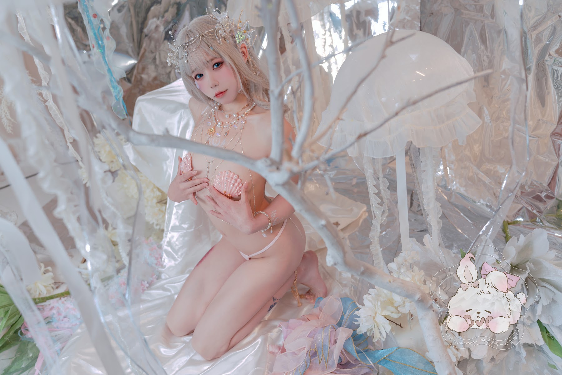 Coser@黏黏团子兔 – 海的女儿 - P42
