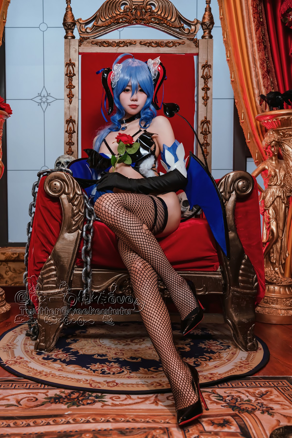 Coser@黏黏团子兔 – 甘雨魅魔 - P1