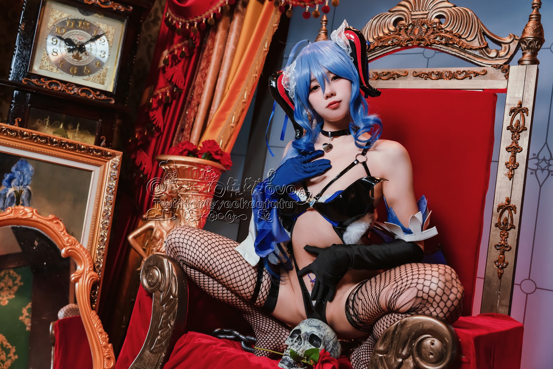 Coser@黏黏团子兔 – 甘雨魅魔 - P24