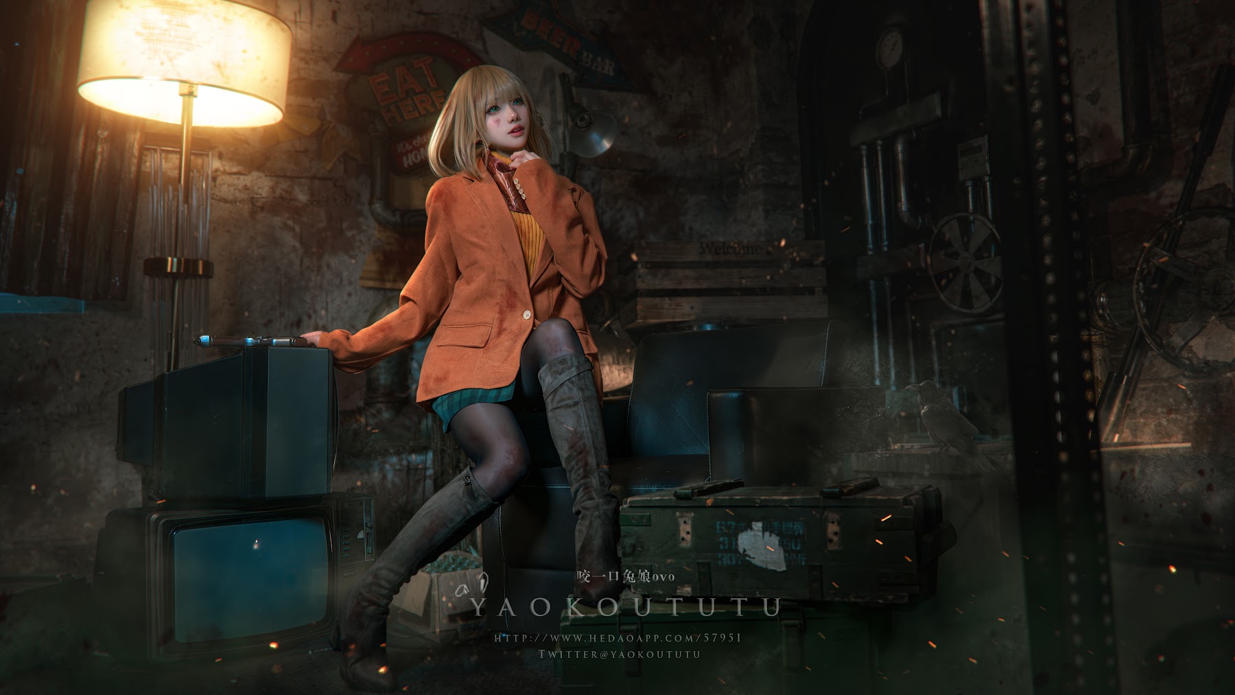 Coser@黏黏团子兔 – 生化危机4重置版 阿什莉 - P6