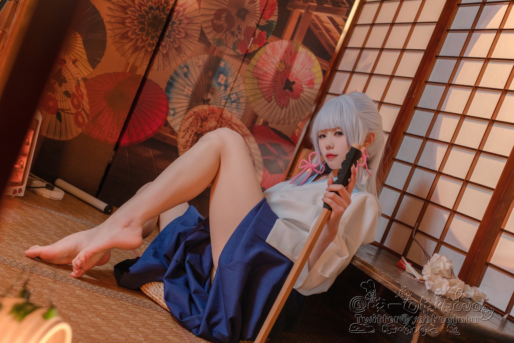 Coser@黏黏团子兔 – 绫华的小憩 - P11