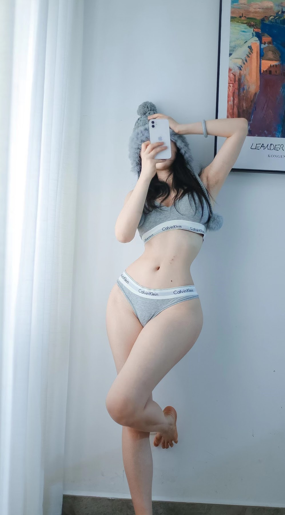 文茜cool – 带帽美人 - P3