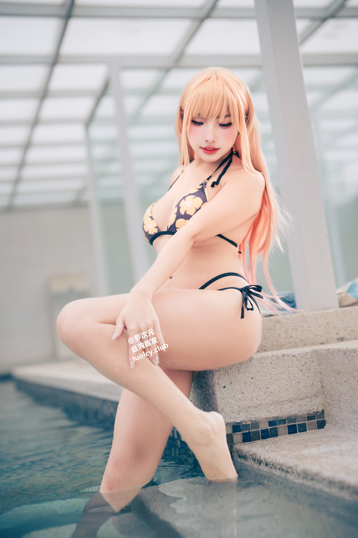 Coser@慕慕Momo – Marin 海夢 – Ver.泳裝 - P12