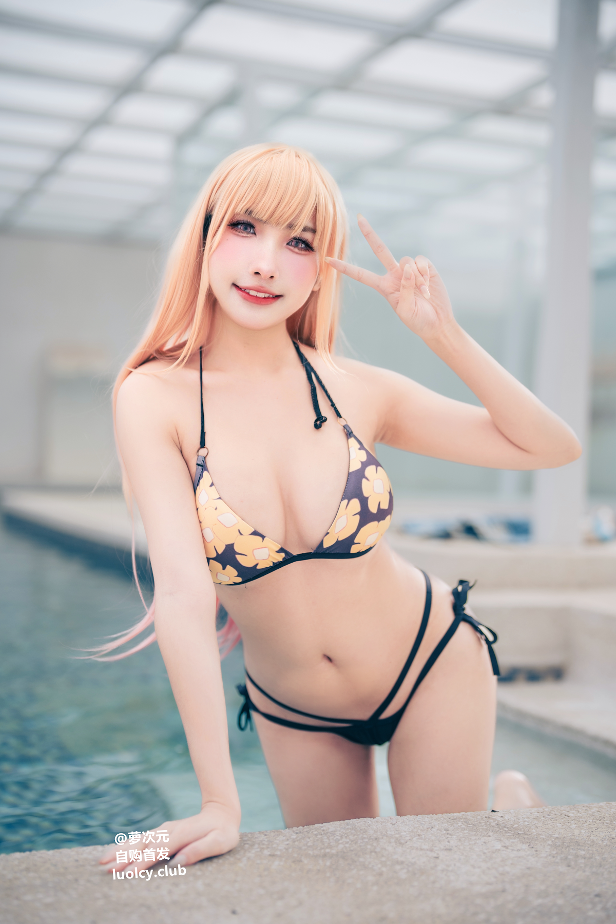 Coser@慕慕Momo – Marin 海夢 – Ver.泳裝 - P25
