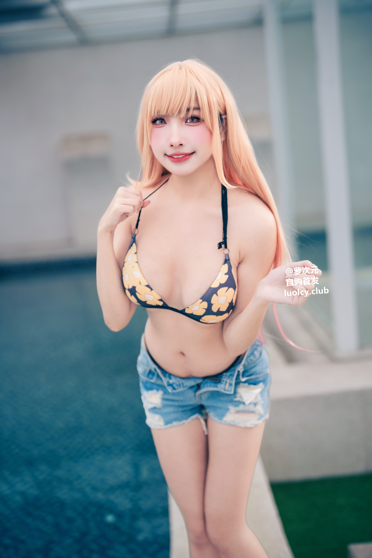 Coser@慕慕Momo – Marin 海夢 – Ver.泳裝 - P26