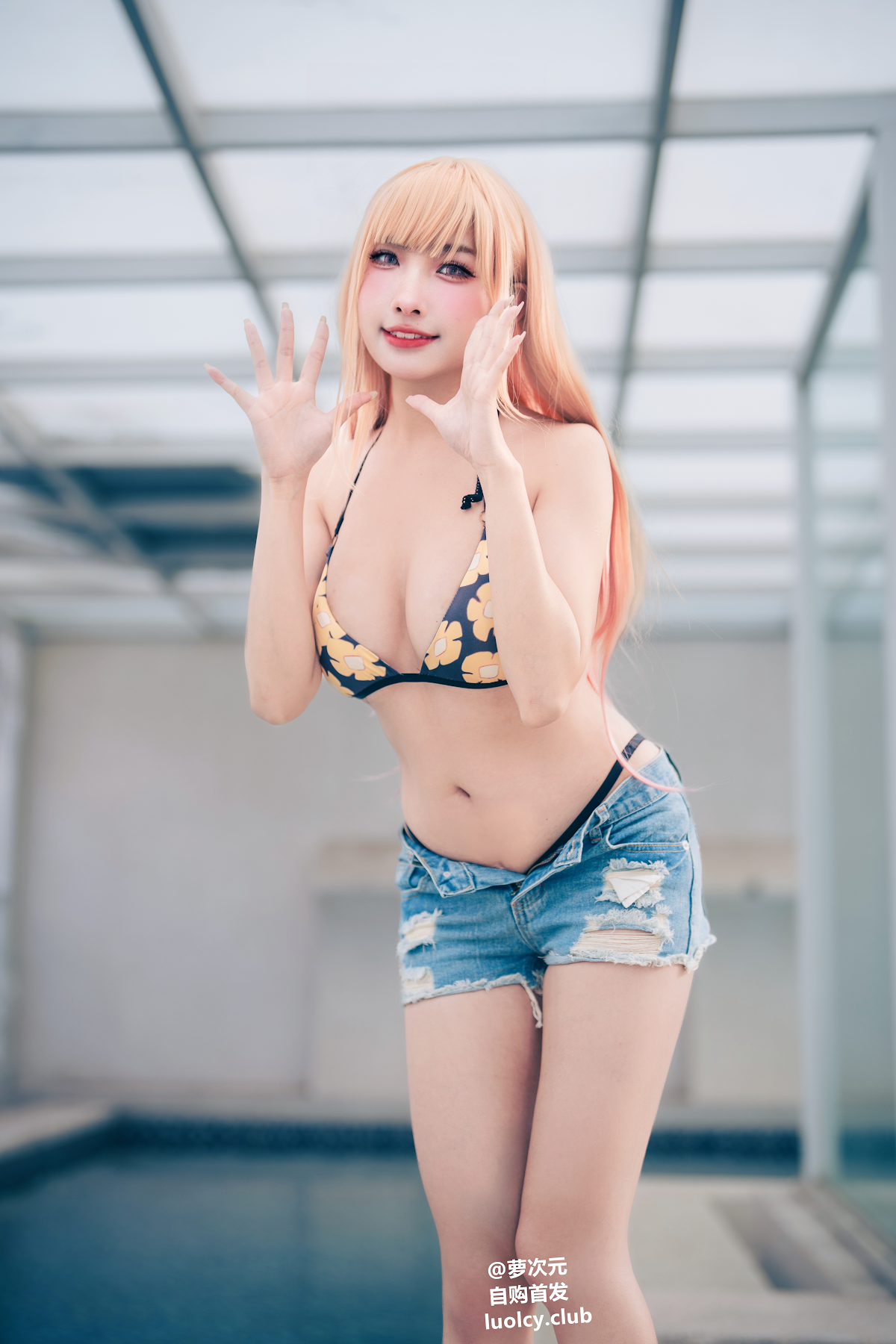 Coser@慕慕Momo – Marin 海夢 – Ver.泳裝 - P27