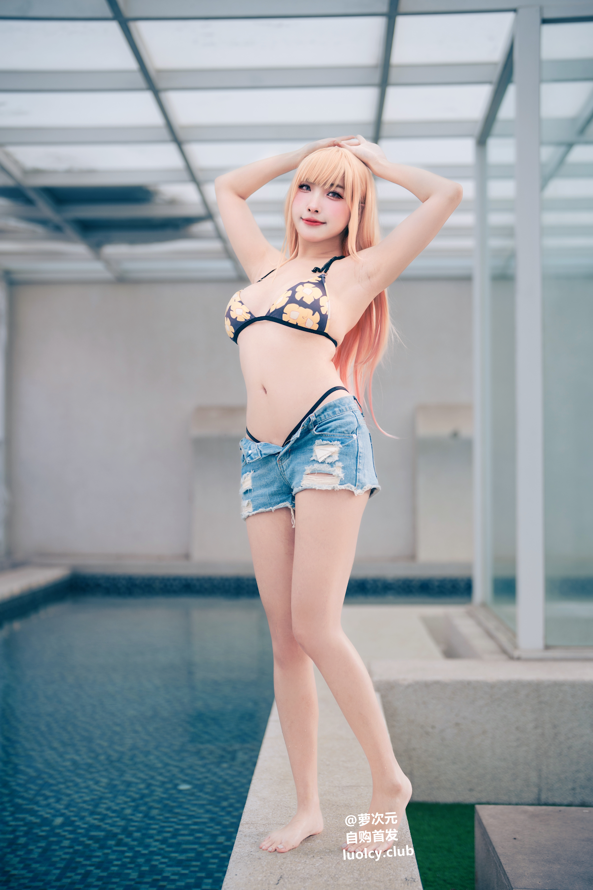 Coser@慕慕Momo – Marin 海夢 – Ver.泳裝 - P28