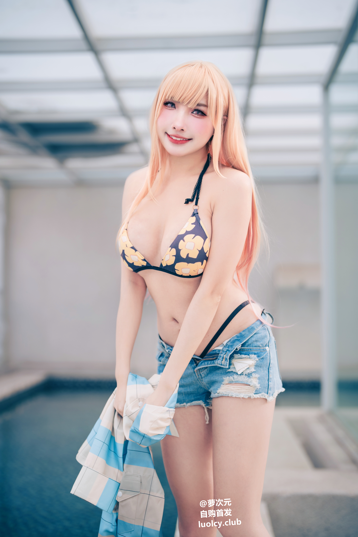 Coser@慕慕Momo – Marin 海夢 – Ver.泳裝 - P29