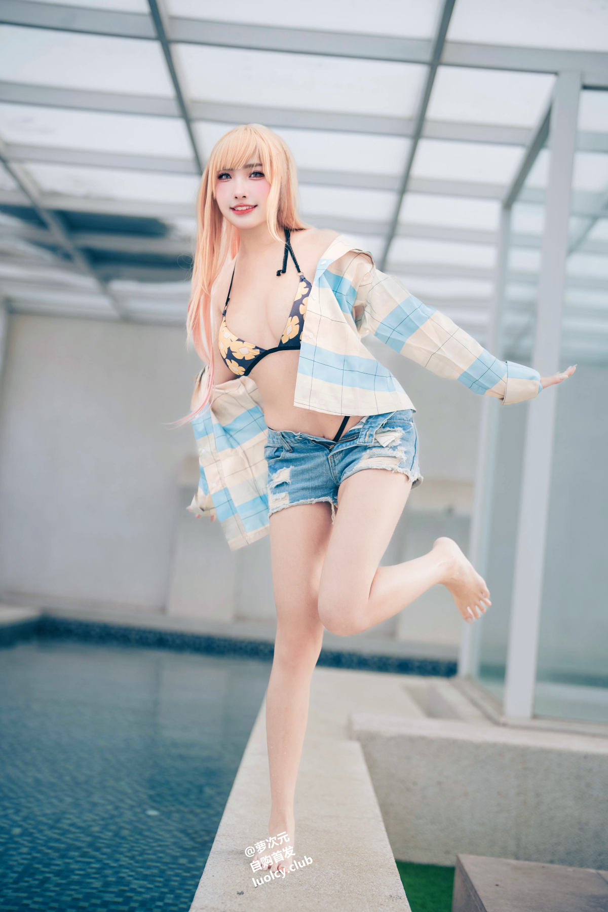 Coser@慕慕Momo – Marin 海夢 – Ver.泳裝 - P31