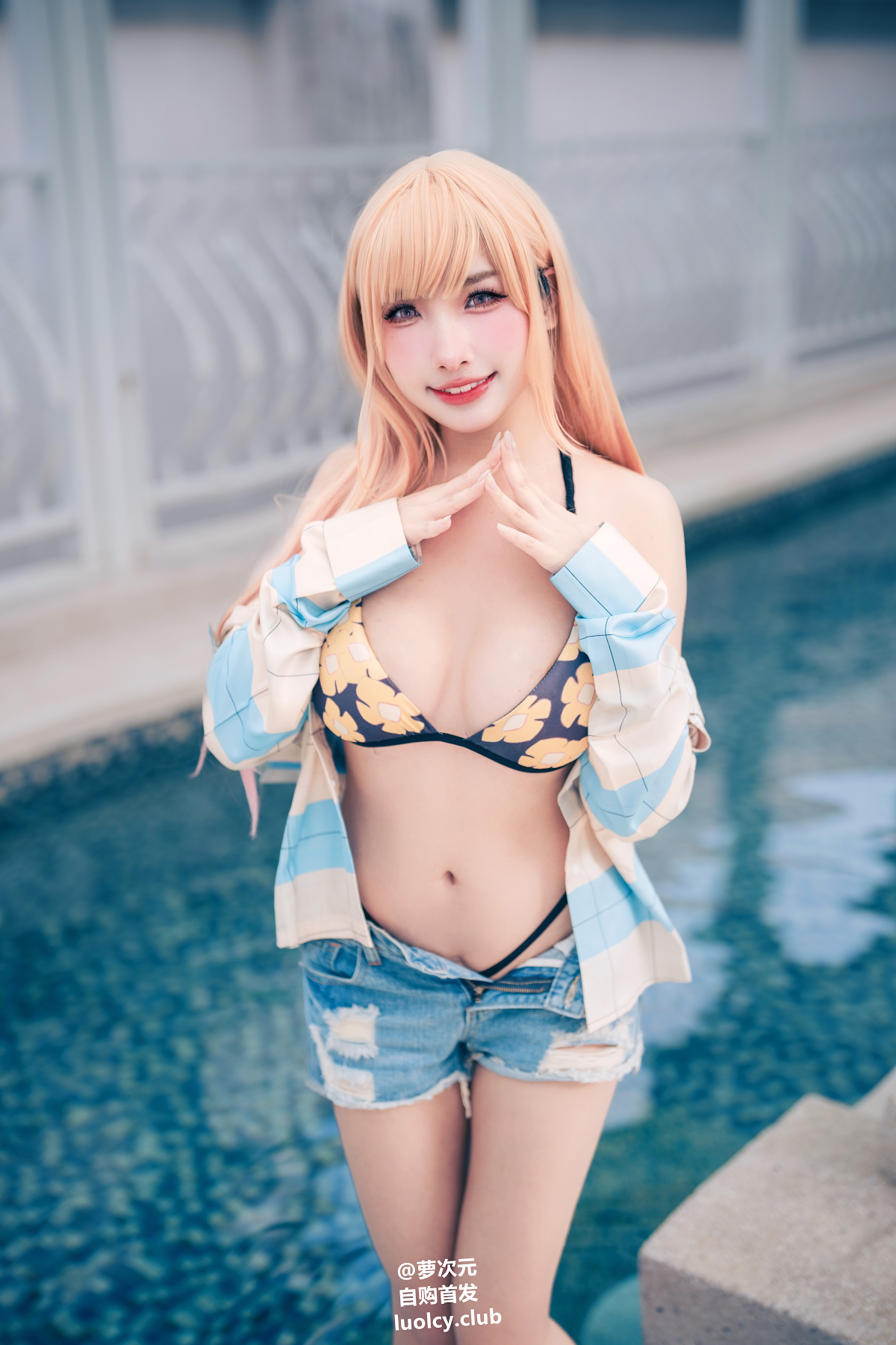 Coser@慕慕Momo – Marin 海夢 – Ver.泳裝 - P33