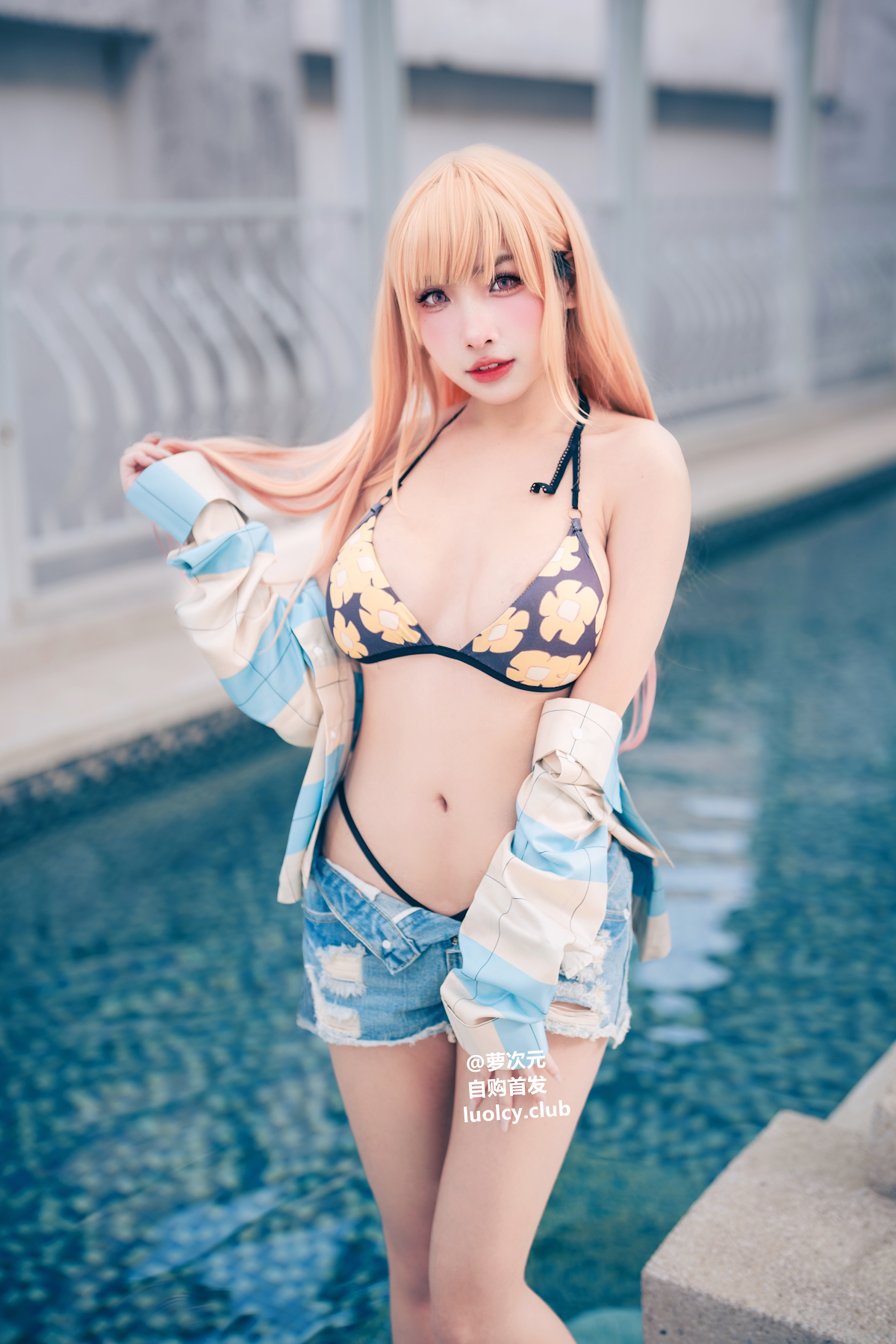Coser@慕慕Momo – Marin 海夢 – Ver.泳裝 - P35
