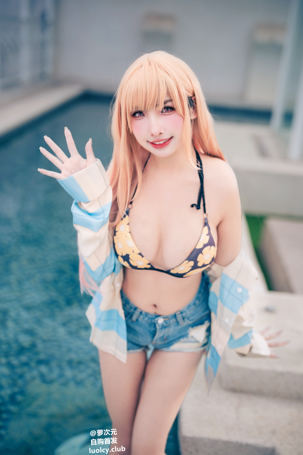 Coser@慕慕Momo – Marin 海夢 – Ver.泳裝 - P36