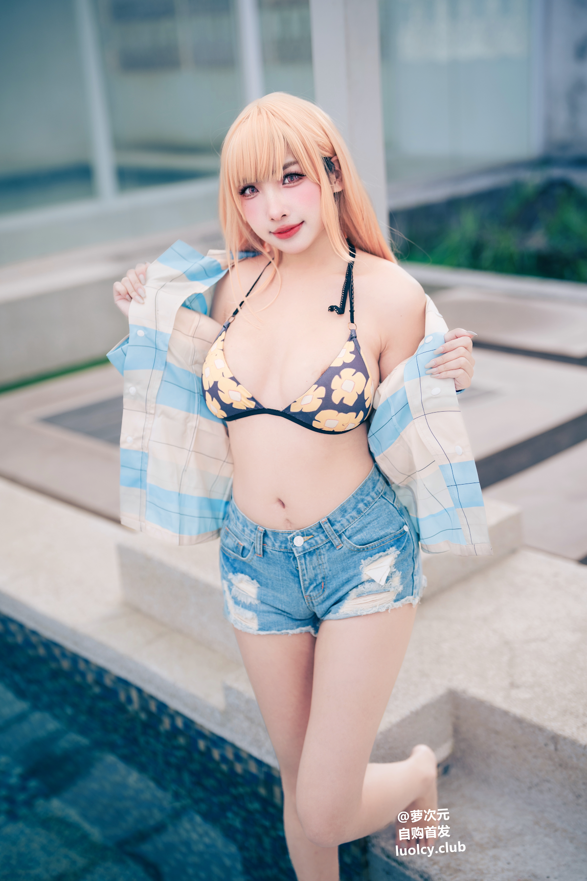 Coser@慕慕Momo – Marin 海夢 – Ver.泳裝 - P38