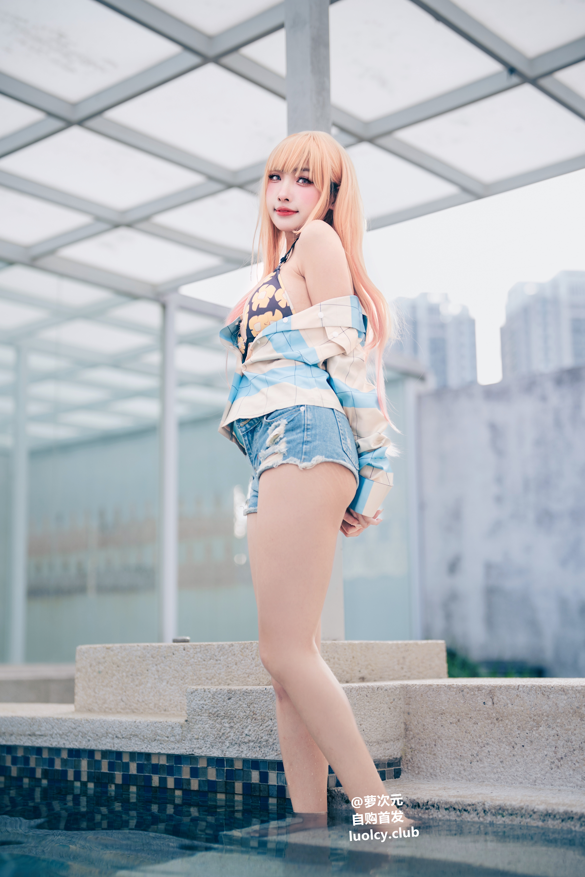 Coser@慕慕Momo – Marin 海夢 – Ver.泳裝 - P39