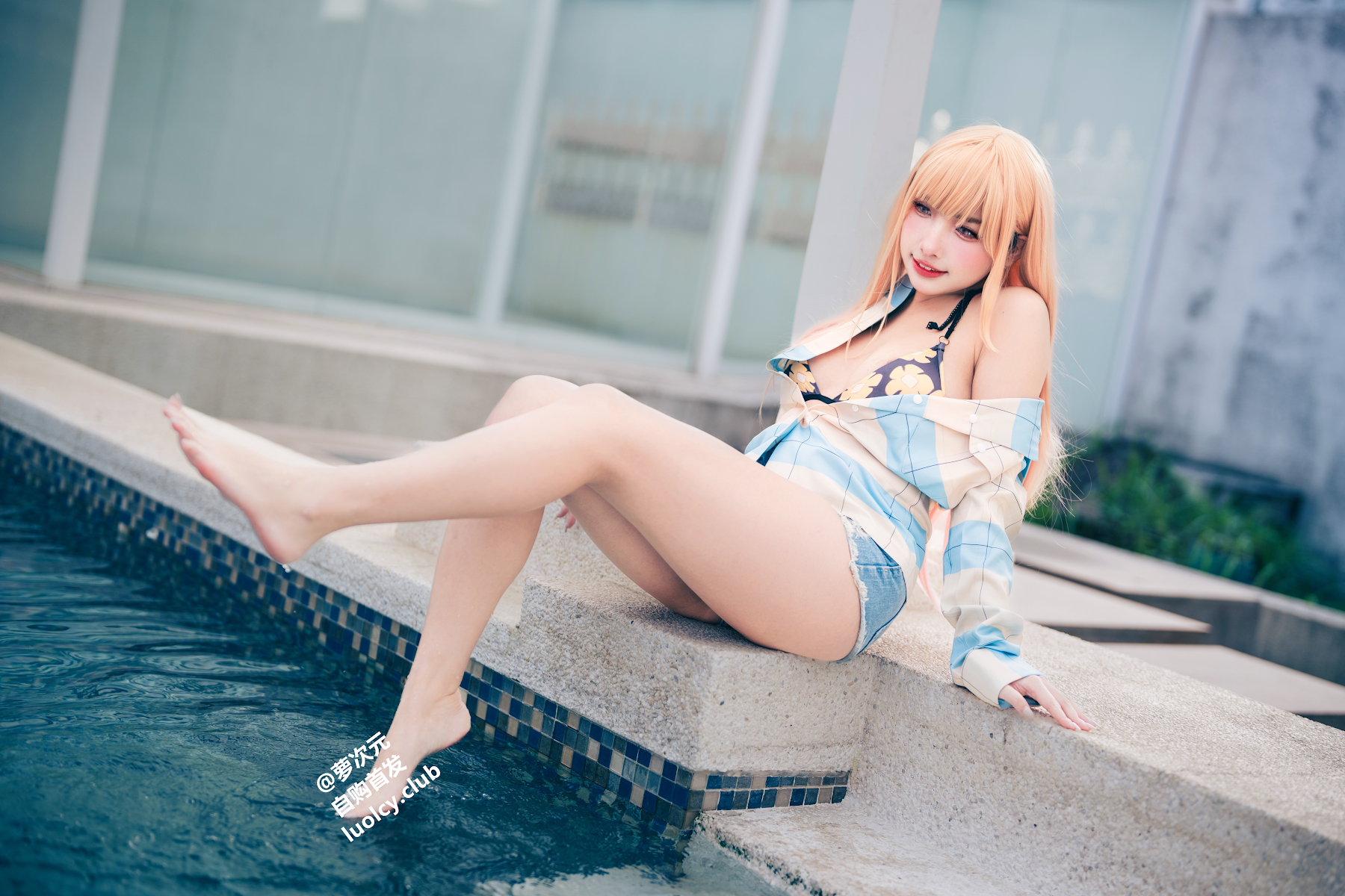 Coser@慕慕Momo – Marin 海夢 – Ver.泳裝 - P40