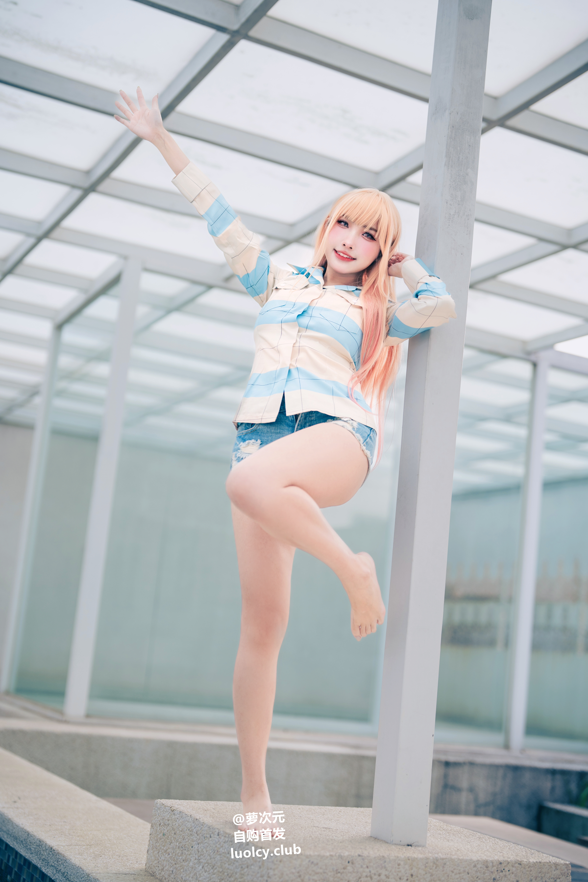 Coser@慕慕Momo – Marin 海夢 – Ver.泳裝 - P44