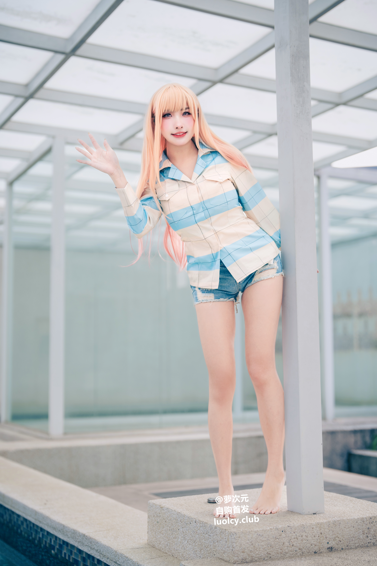 Coser@慕慕Momo – Marin 海夢 – Ver.泳裝 - P46