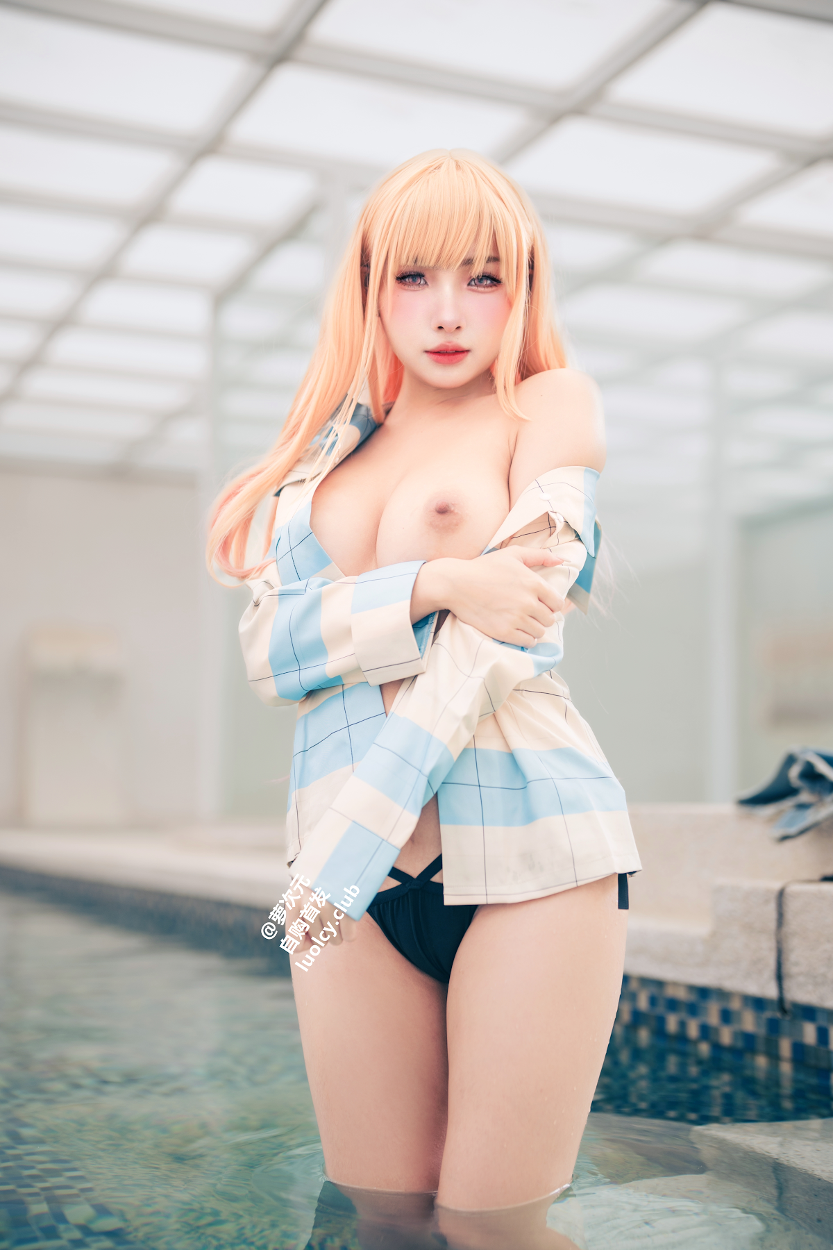 Coser@慕慕Momo – Marin 海夢 – Ver.泳裝 - P50
