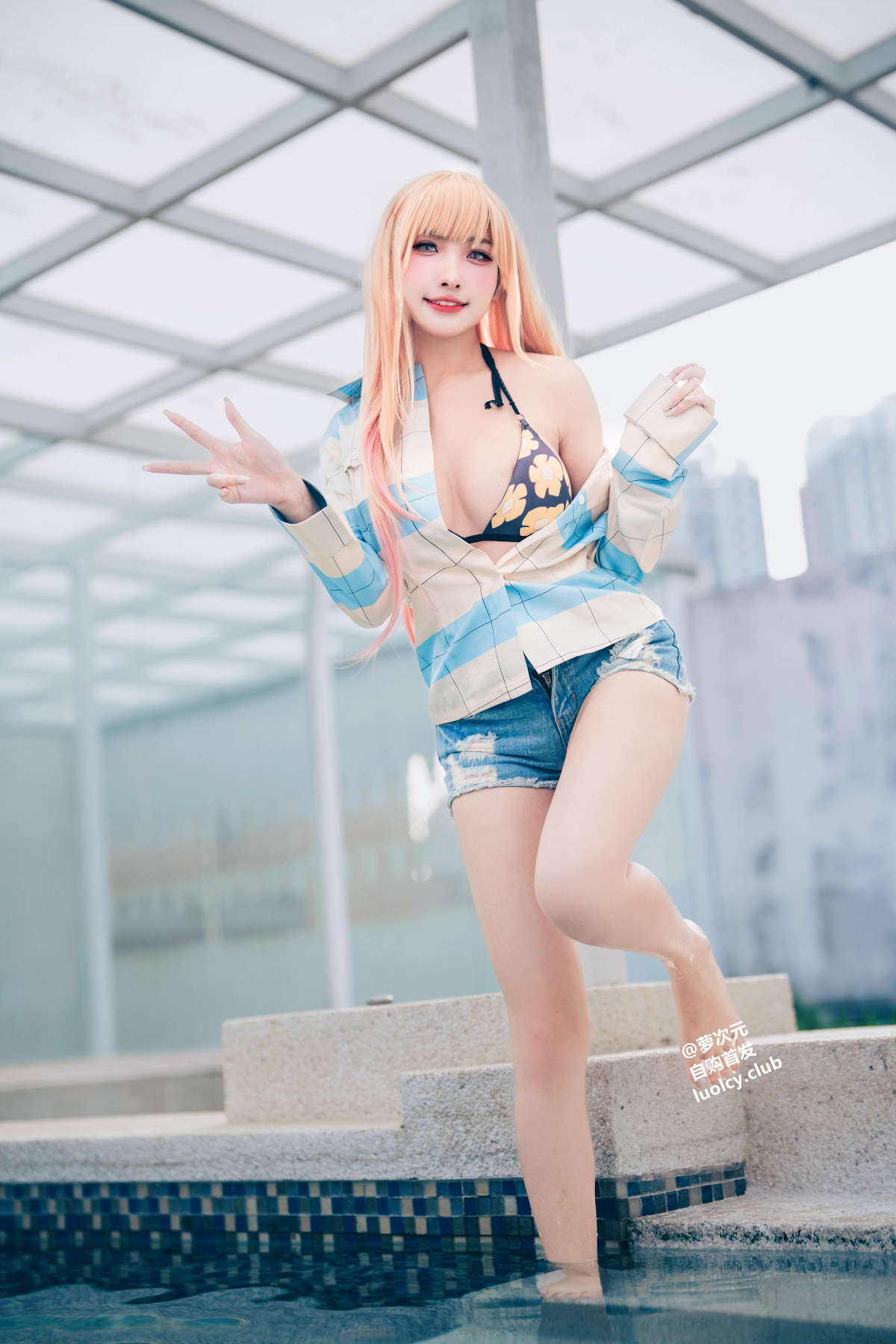 Coser@慕慕Momo – Marin 海夢 – Ver.泳裝 - P57