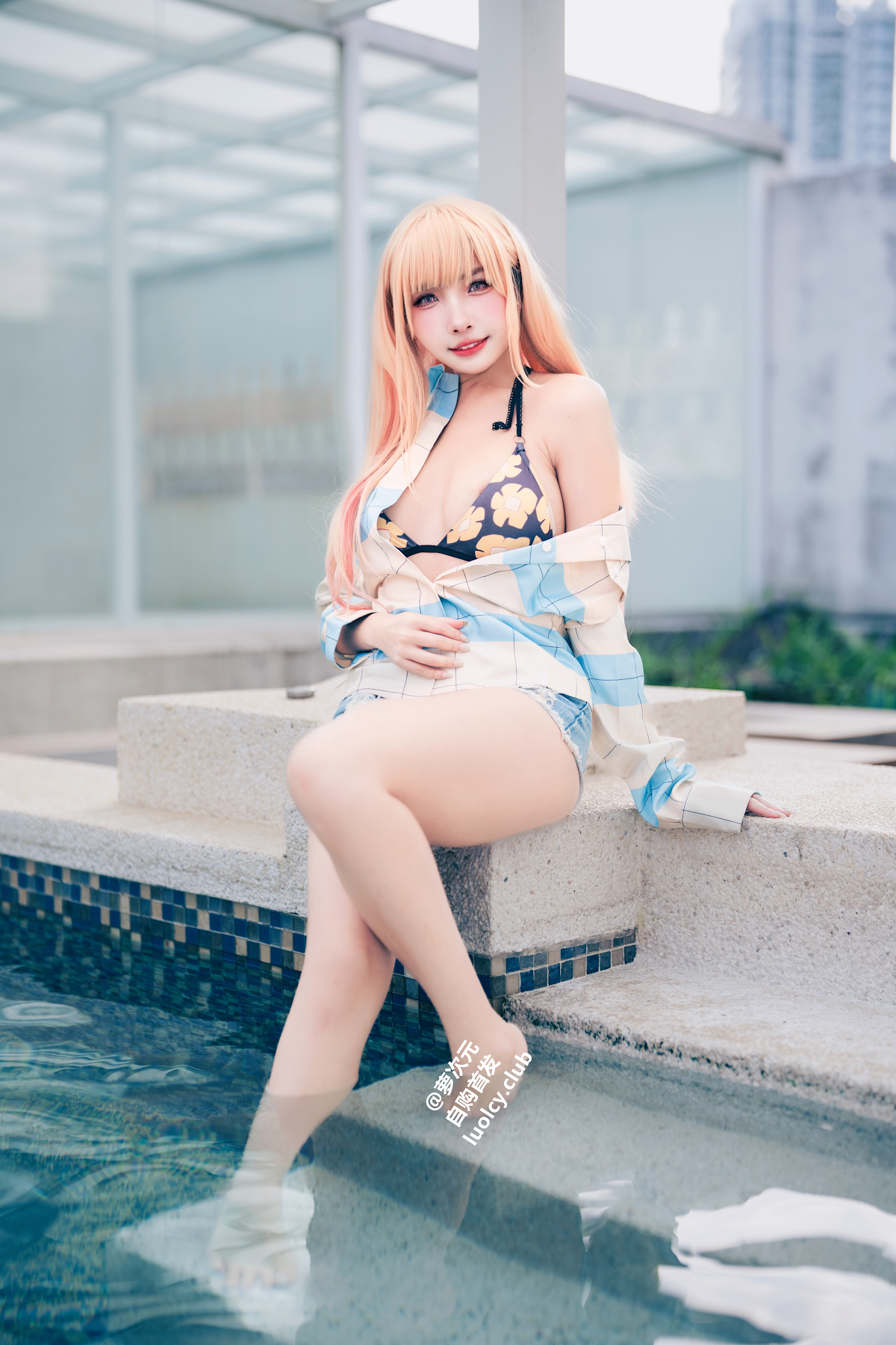 Coser@慕慕Momo – Marin 海夢 – Ver.泳裝 - P59