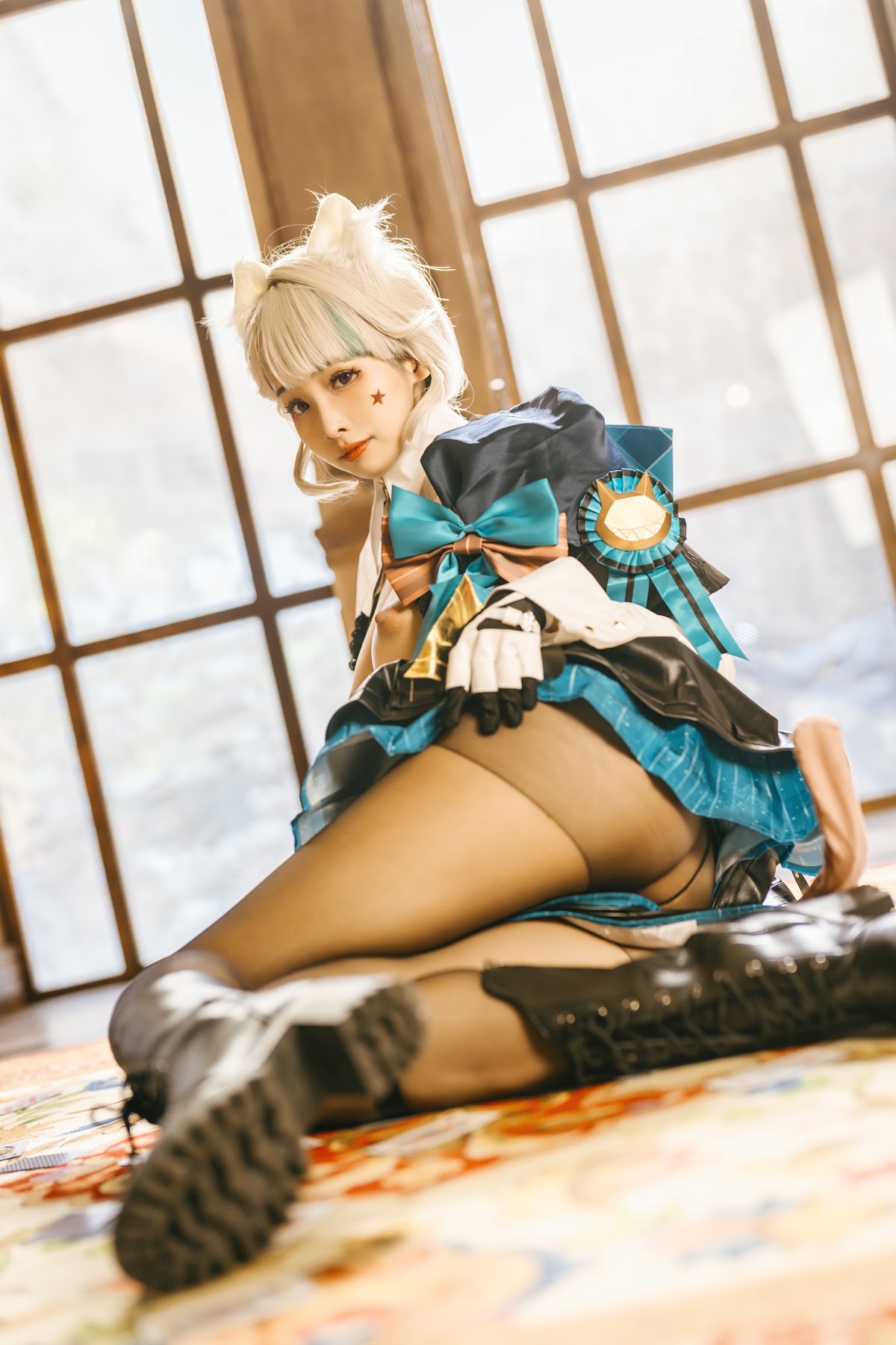 Coser@慕慕Momo – 原神 Genshin 琳妮特的色情魔術 室内 - P13
