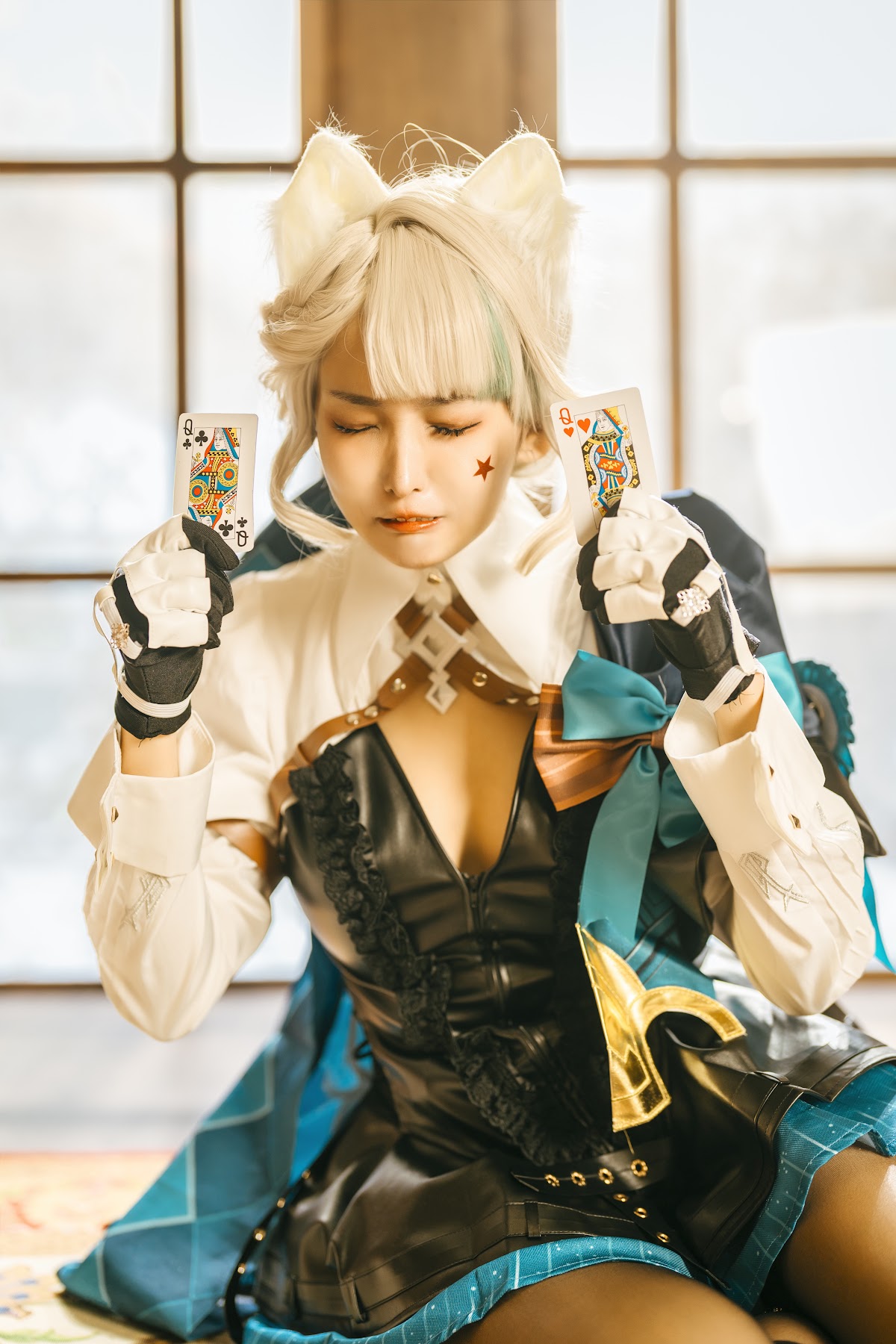 Coser@慕慕Momo – 原神 Genshin 琳妮特的色情魔術 室内 - P5