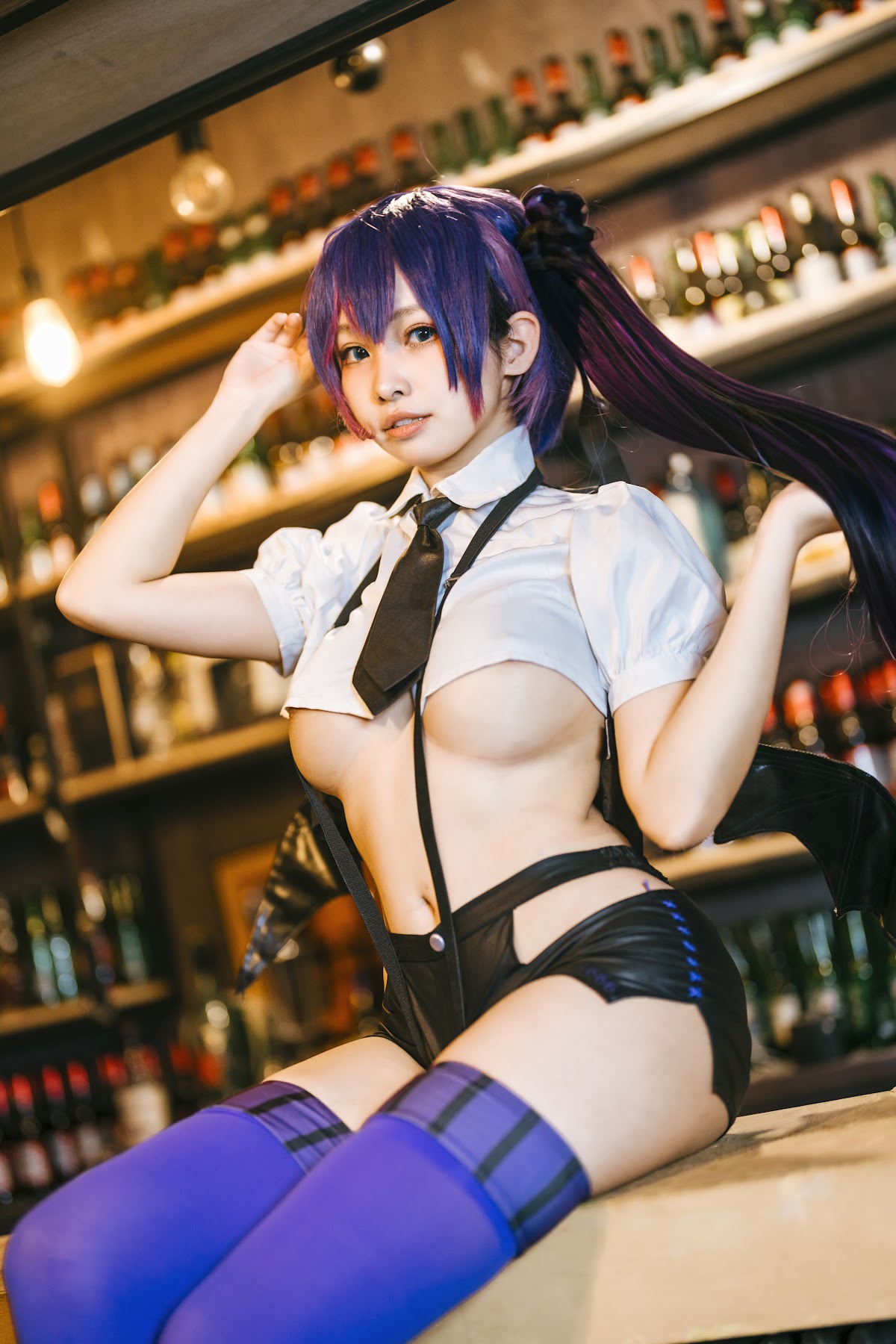 Coser@慕慕Momo – 小惡魔的魅惑之吻-魔太郎 - P9