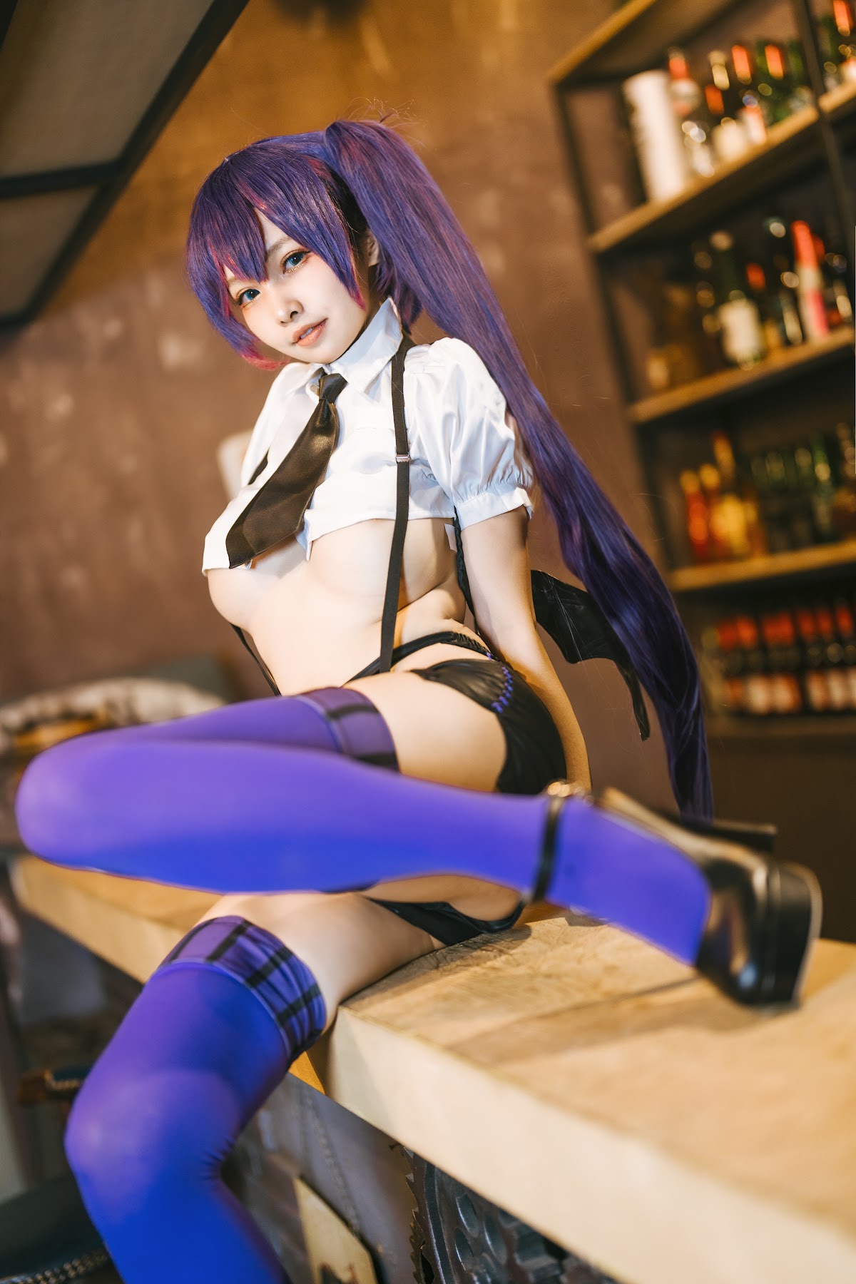 Coser@慕慕Momo – 小惡魔的魅惑之吻-魔太郎 - P13