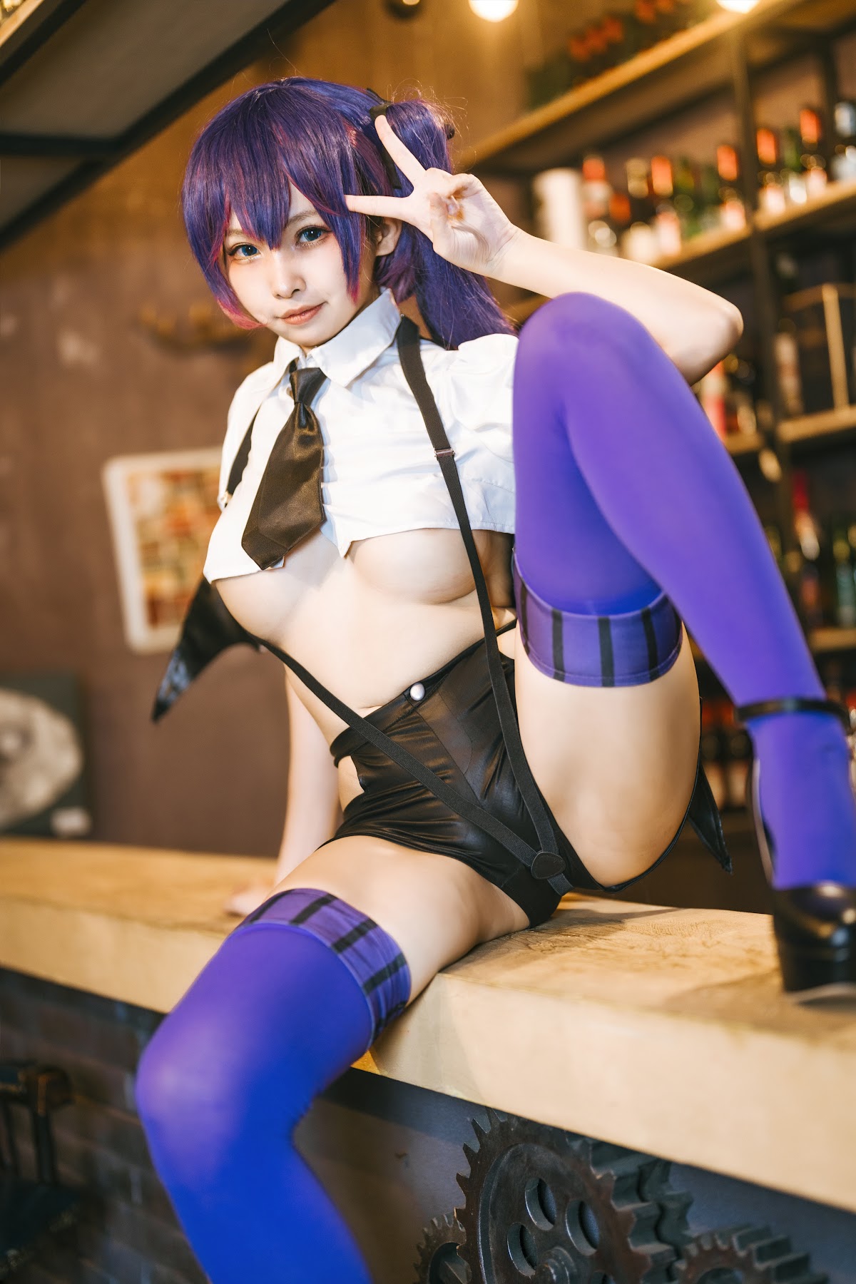 Coser@慕慕Momo – 小惡魔的魅惑之吻-魔太郎 - P14