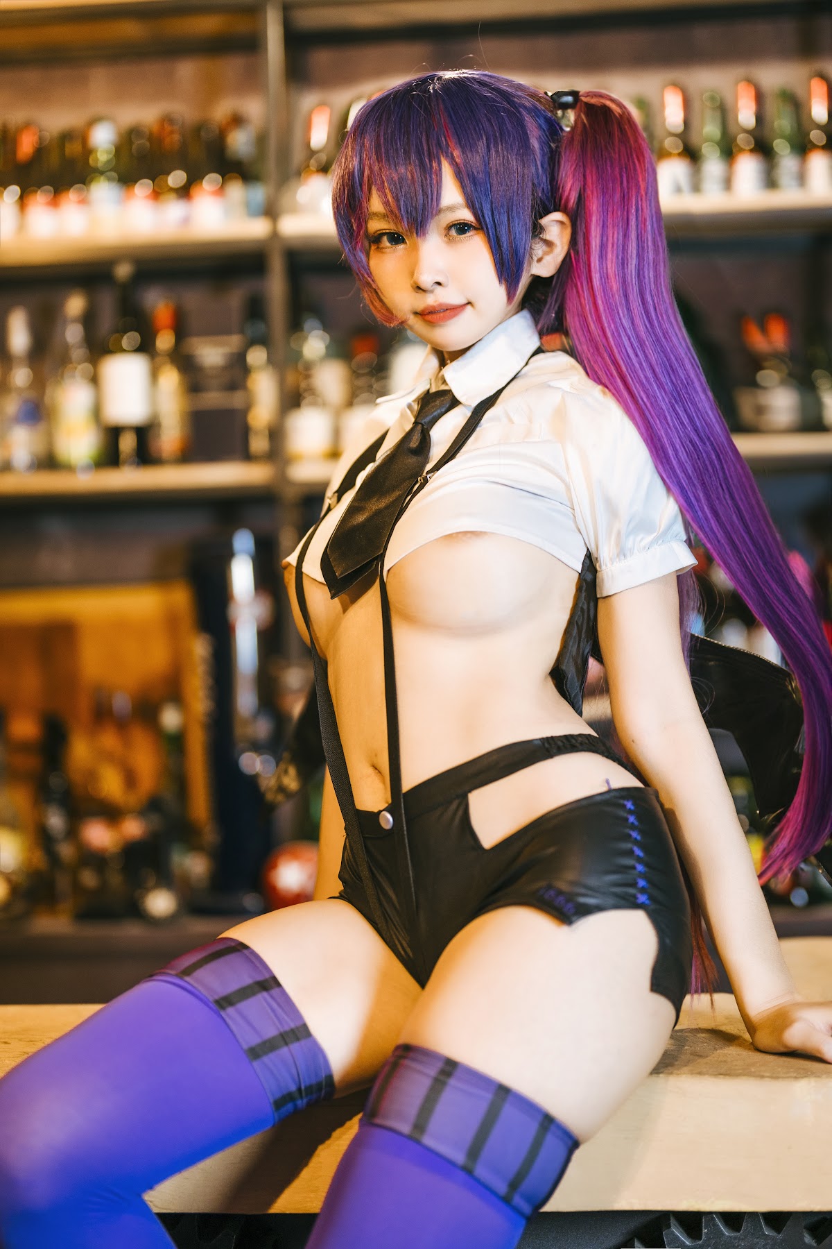 Coser@慕慕Momo – 小惡魔的魅惑之吻-魔太郎 - P8